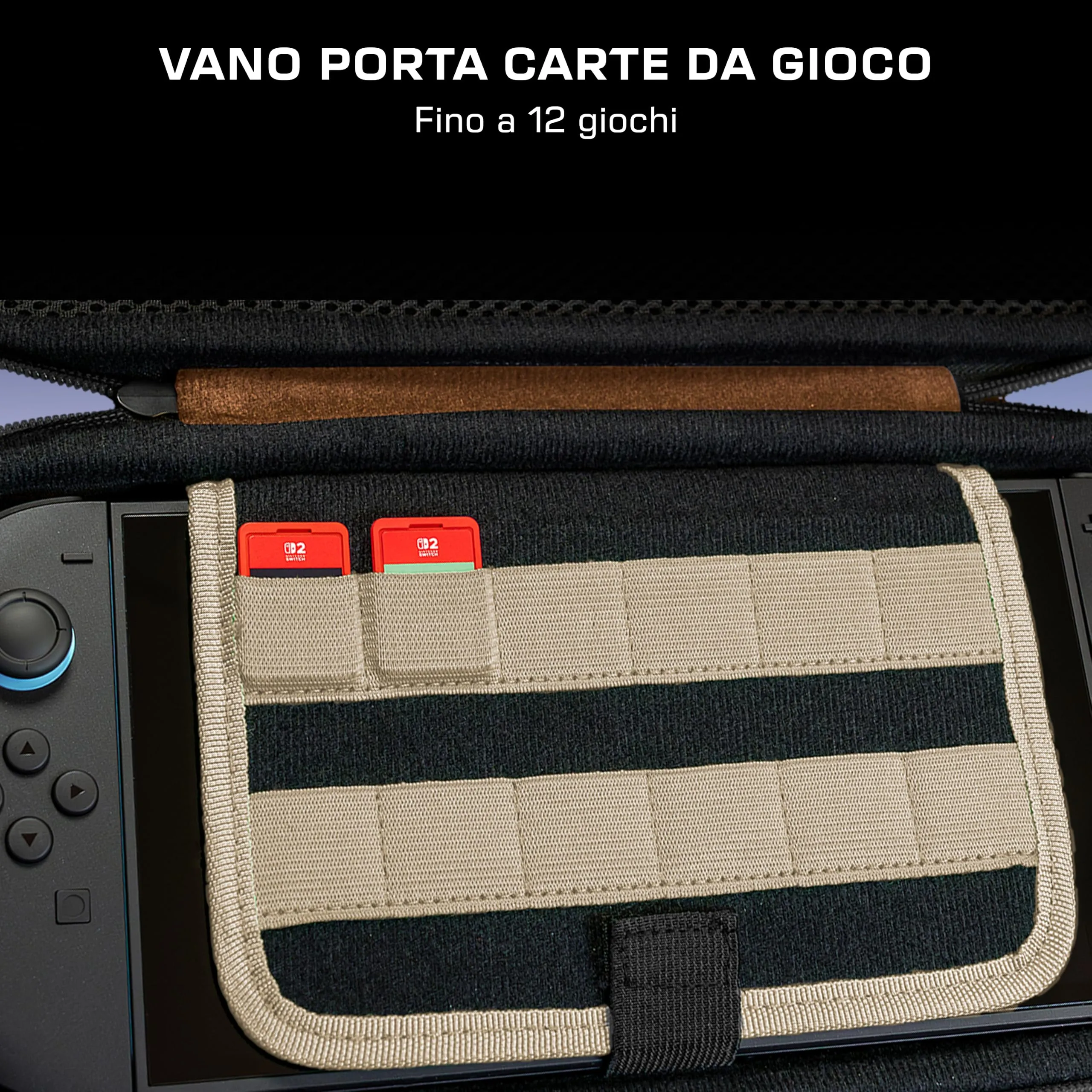 Turtle Beach PlayTrek Custodia da viaggio per Nintendo Switch 2 - Animal Crossing Timmy & Tommy - immagine 10