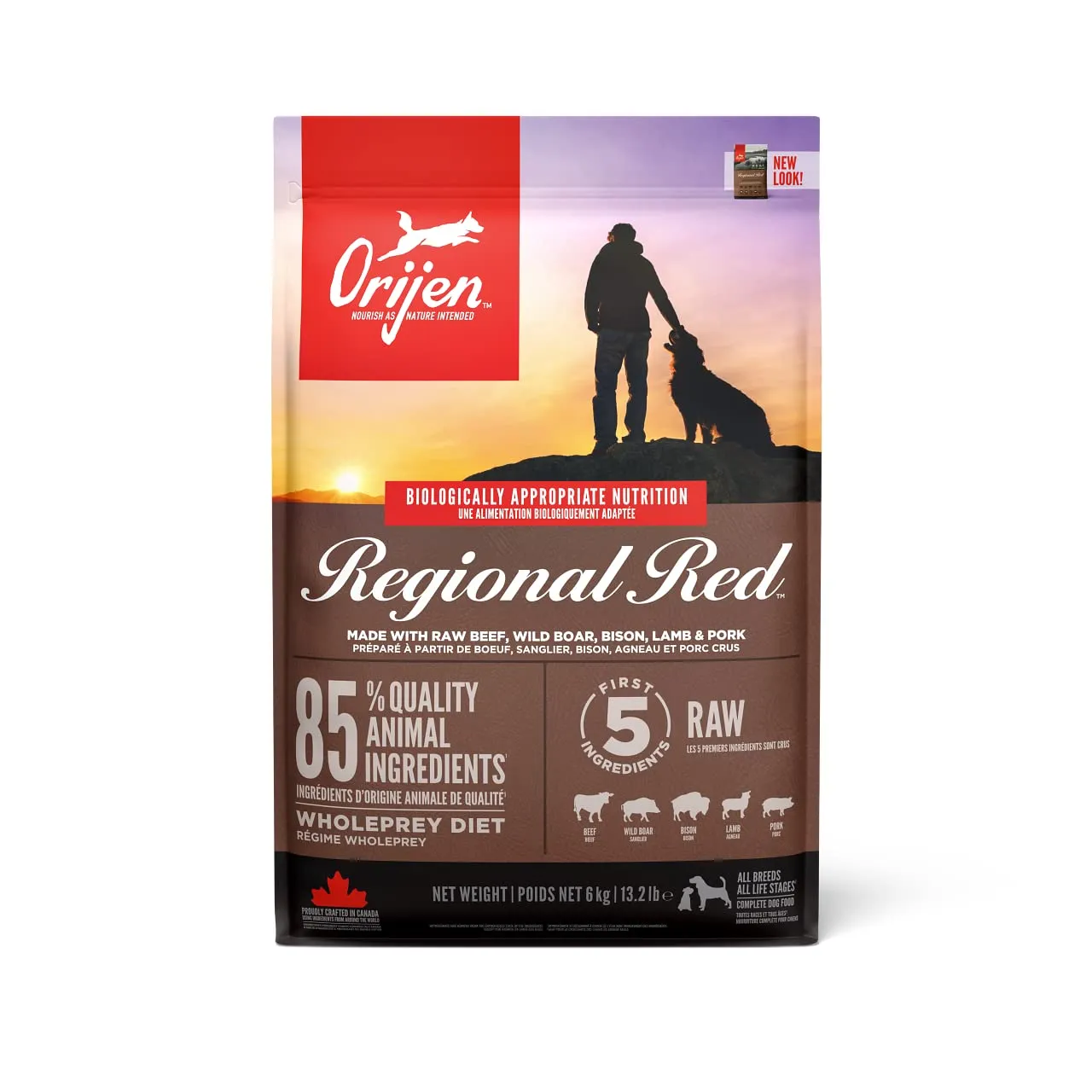 Orijen Regional Red Dog Food 6 kg - immagine 1
