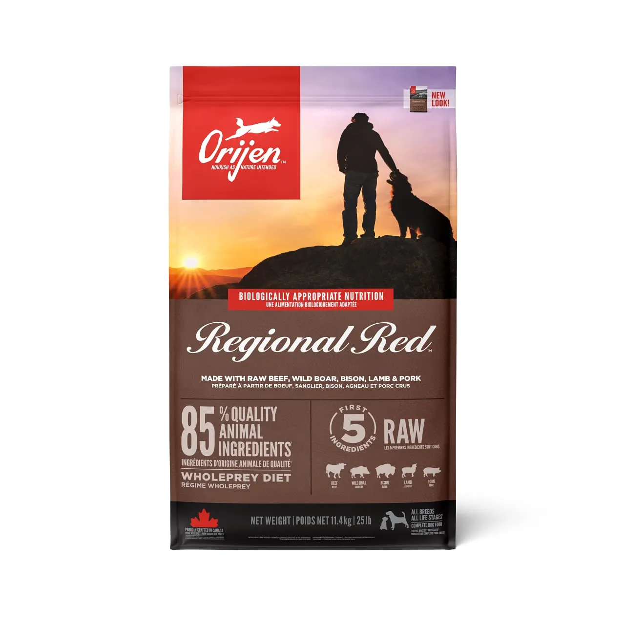 Orijen Regional Red Dog Food 11.4 kg - immagine 1
