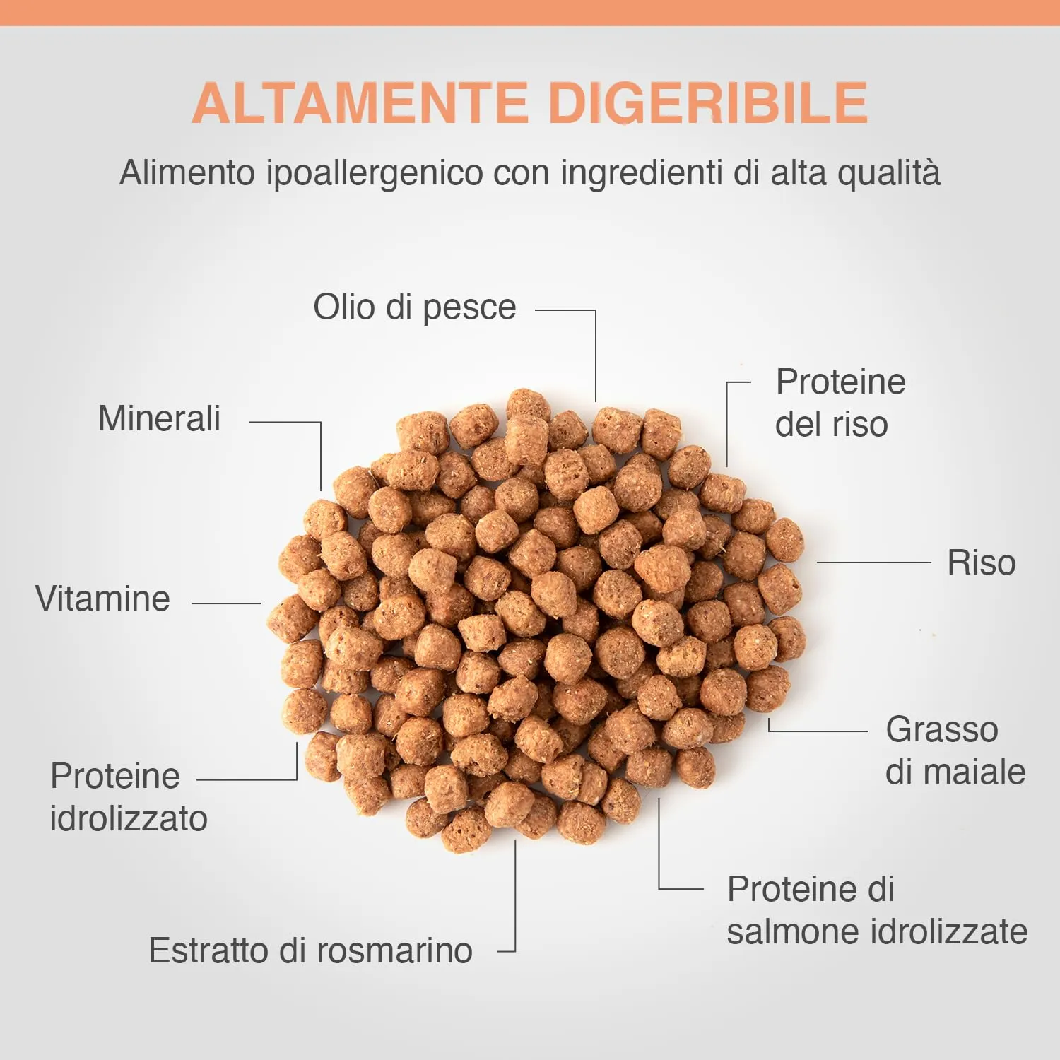 Specific Food Allergen Management (CDD-HY) Dog Food, Hydrolyzed Salmon, Gluten Free, 12kg - immagine 3
