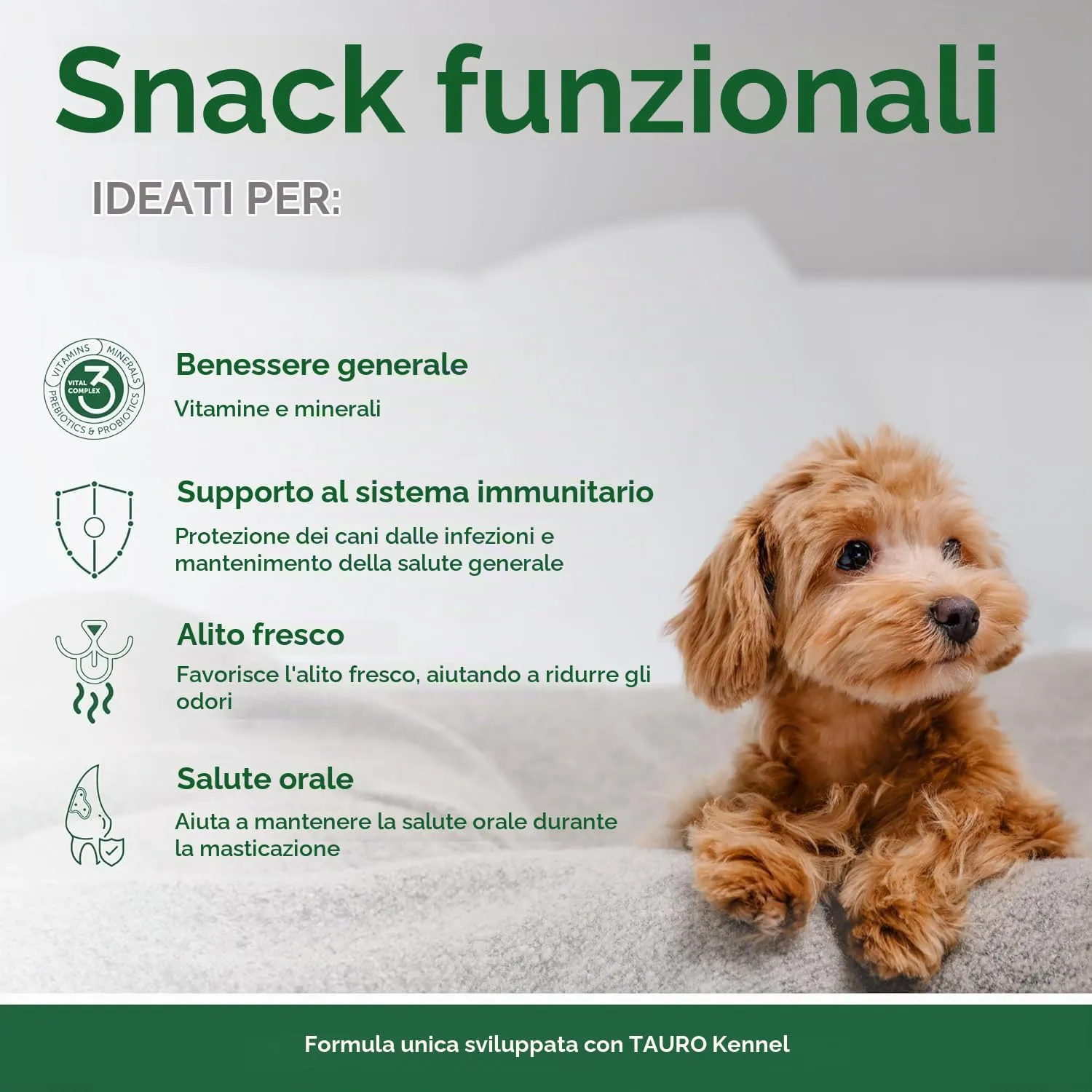 Nature's Protection Superior Care Dental Sticks for Puppies, Insect, 150 g - immagine 2