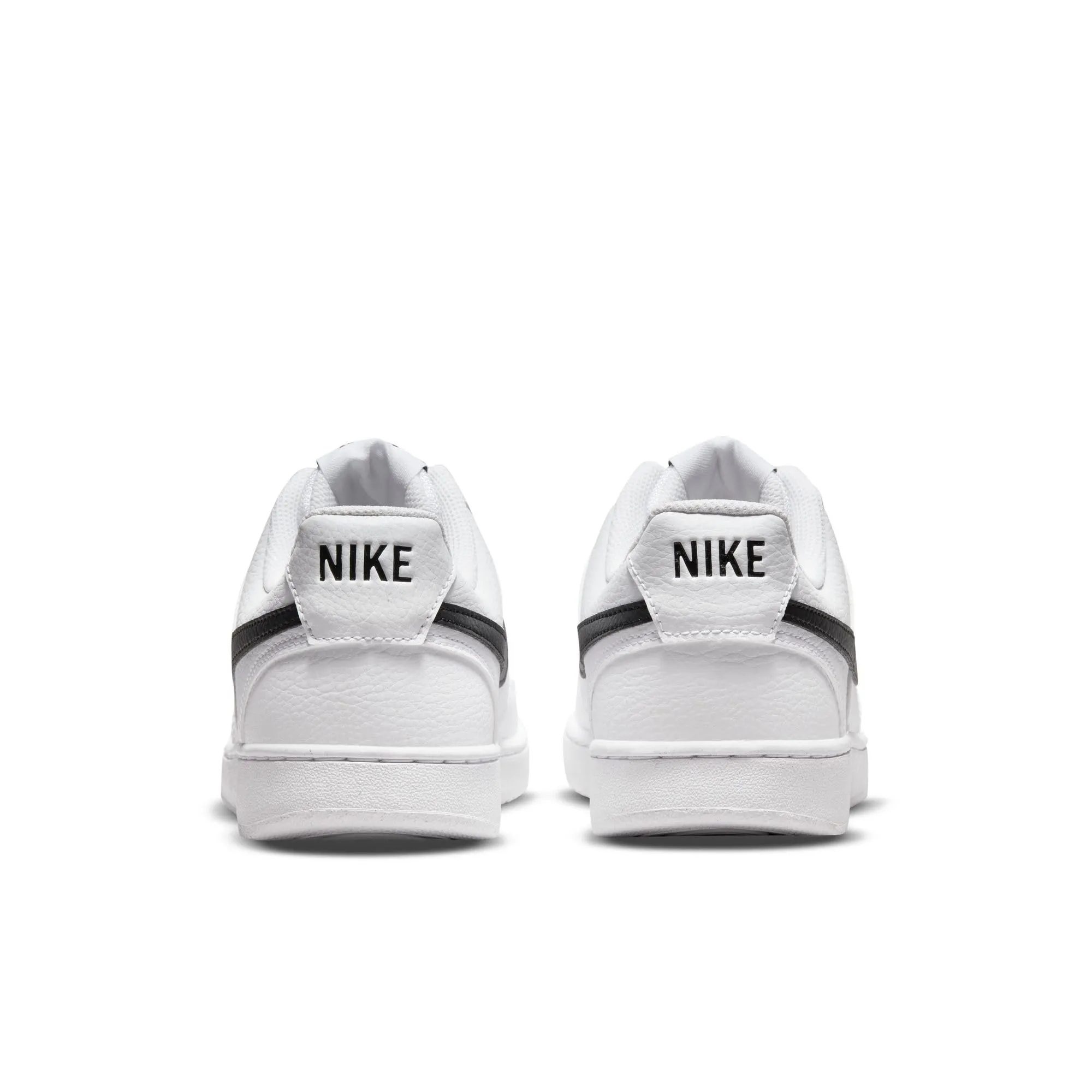 Nike Women's Court Vision Low Basketball Shoe, White Black, 6 UK - immagine 5