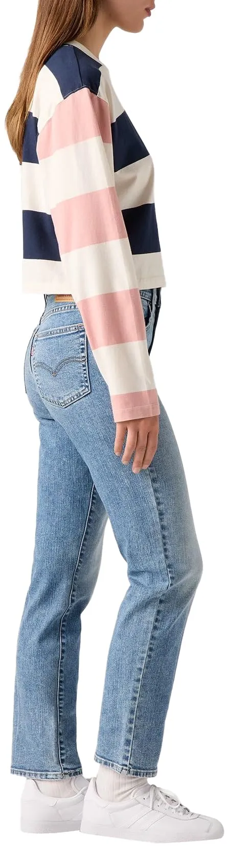 Levi's 724 High Rise Straight Jeans Donna - Choose To Rise, 32W / 30L - immagine 3