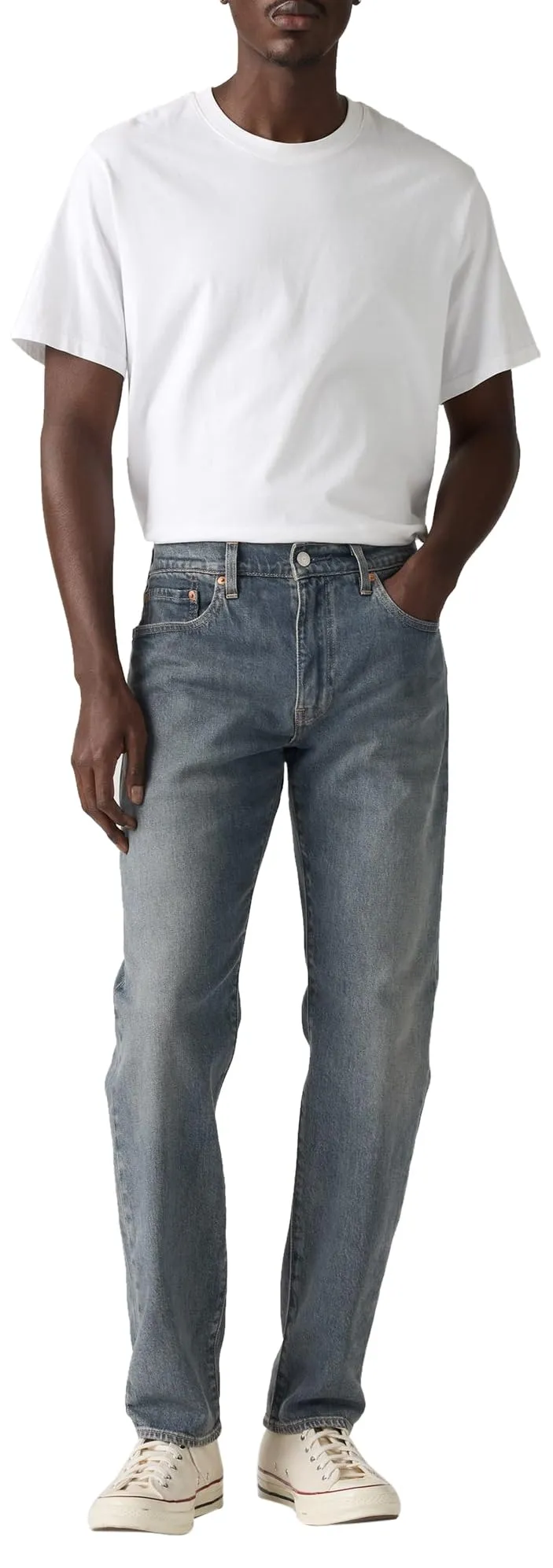 Levi's 502 Taper Jeans Uomo La Luna 32W / 30L - immagine 8