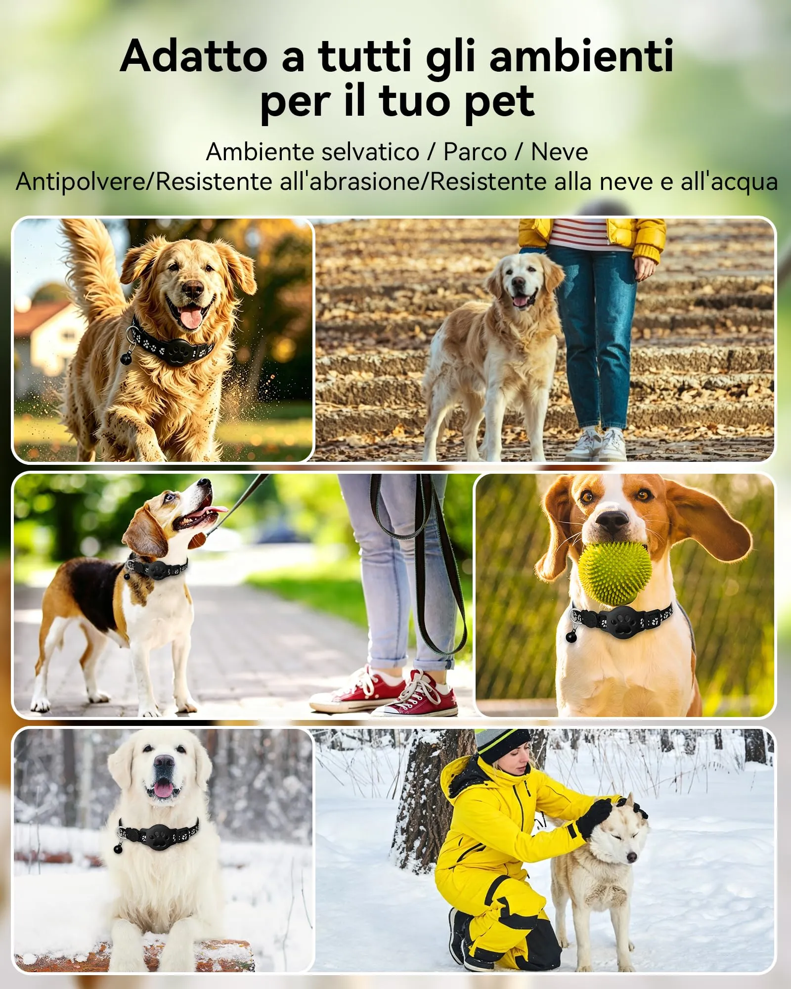 CMINGKEJI Collare GPS per Gatti e Cani Senza Abbonamento per iOS e Android - immagine 7
