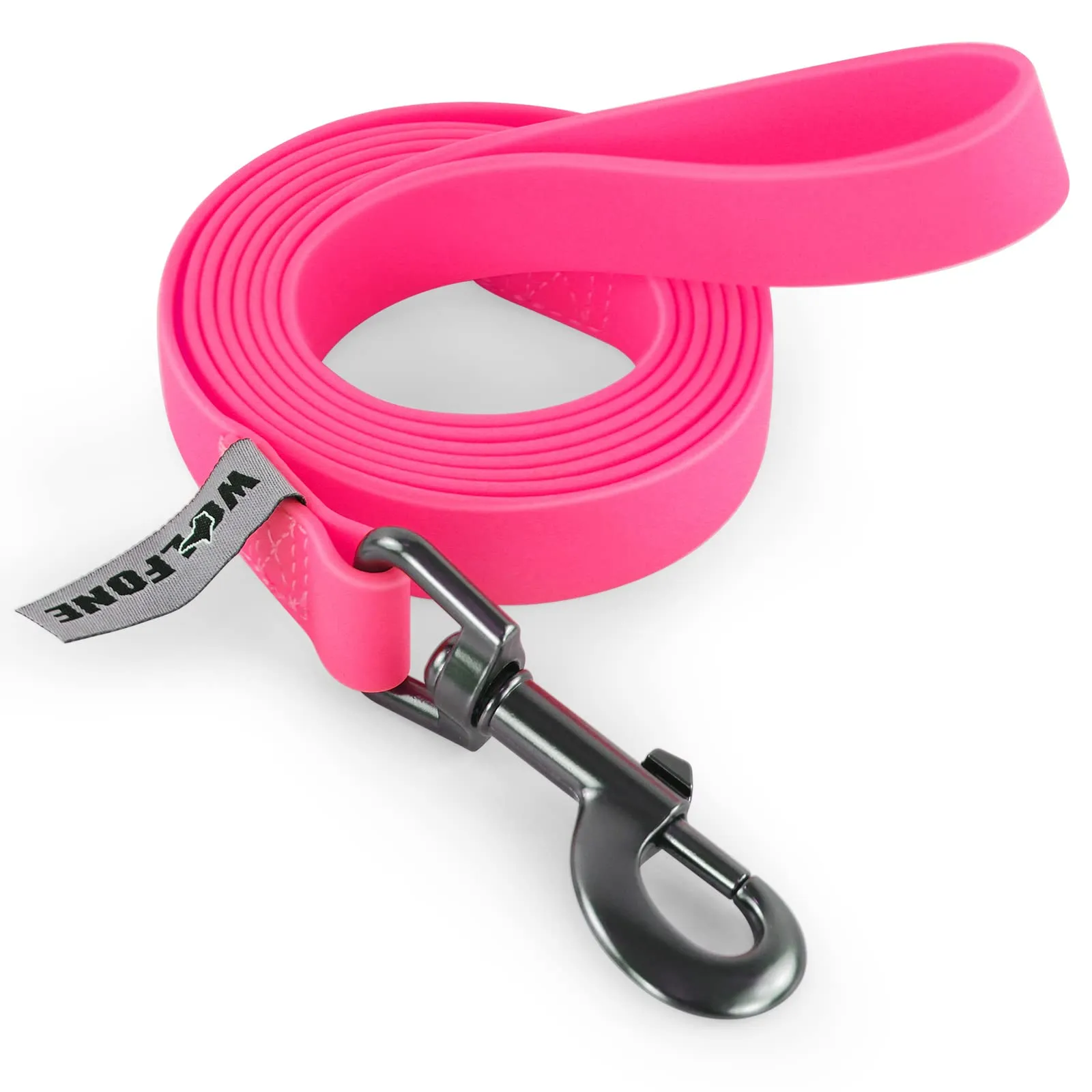 Wolfone Guinzaglio Addestramento Cani, Rosa, 1,5m - immagine 1