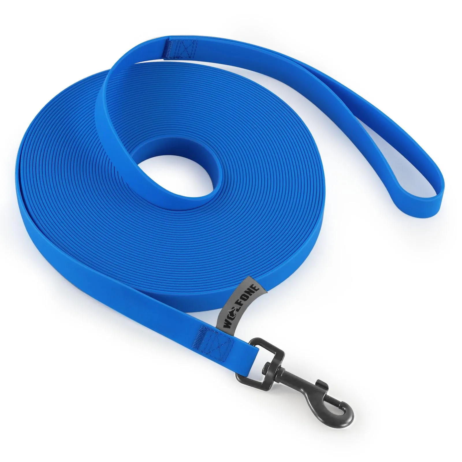Wolfone Guinzaglio per cani da addestramento, 6m, Blu - immagine 1