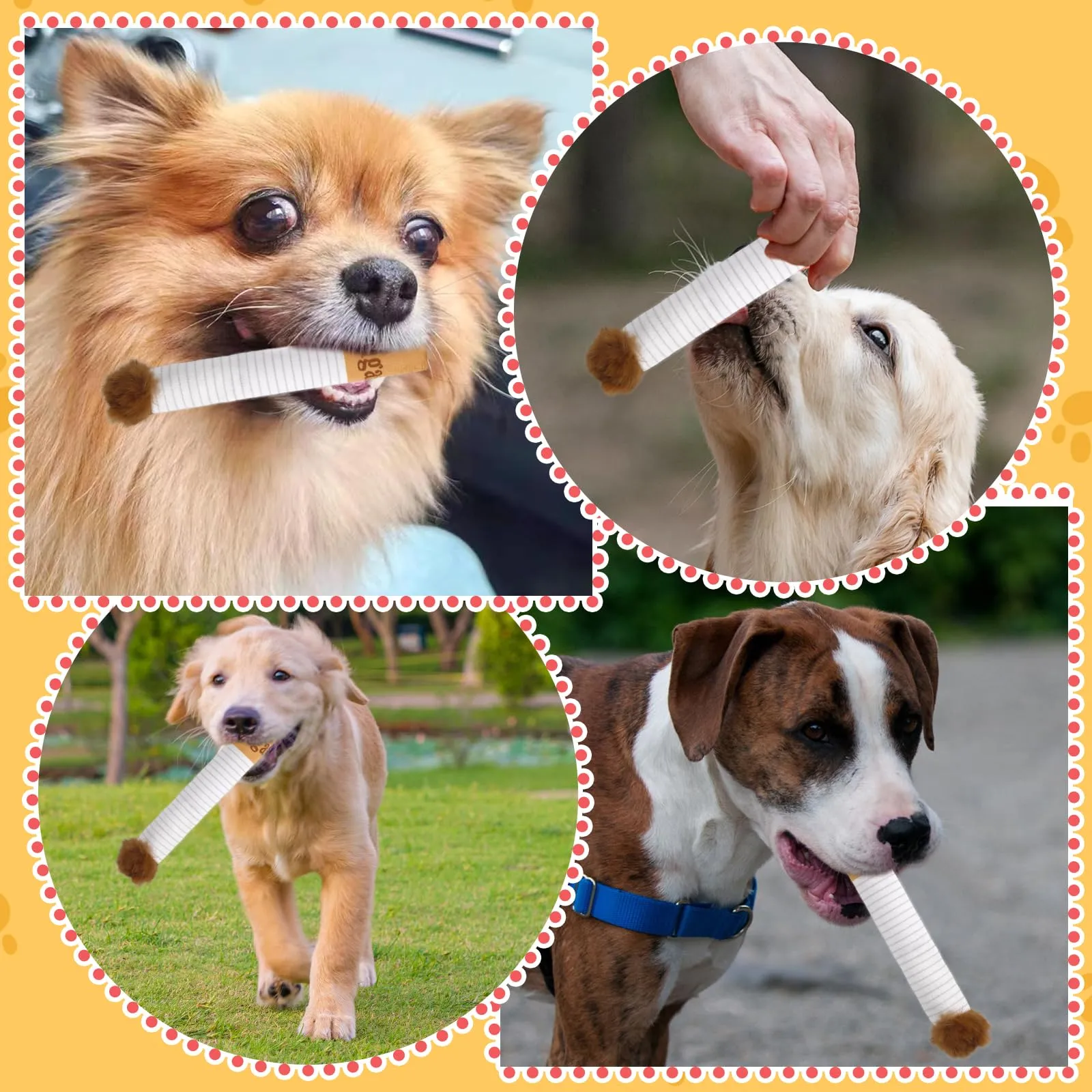 Luyuttn Giocattolo per Cani con Sigaretta Risatina - immagine 7