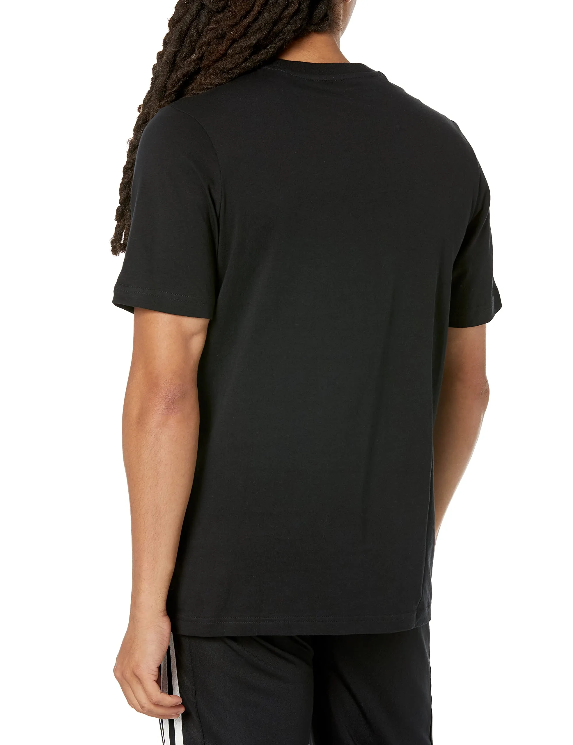 Adidas Essentials Big Logo T-Shirt, Nero/Bianco, XL - immagine 2