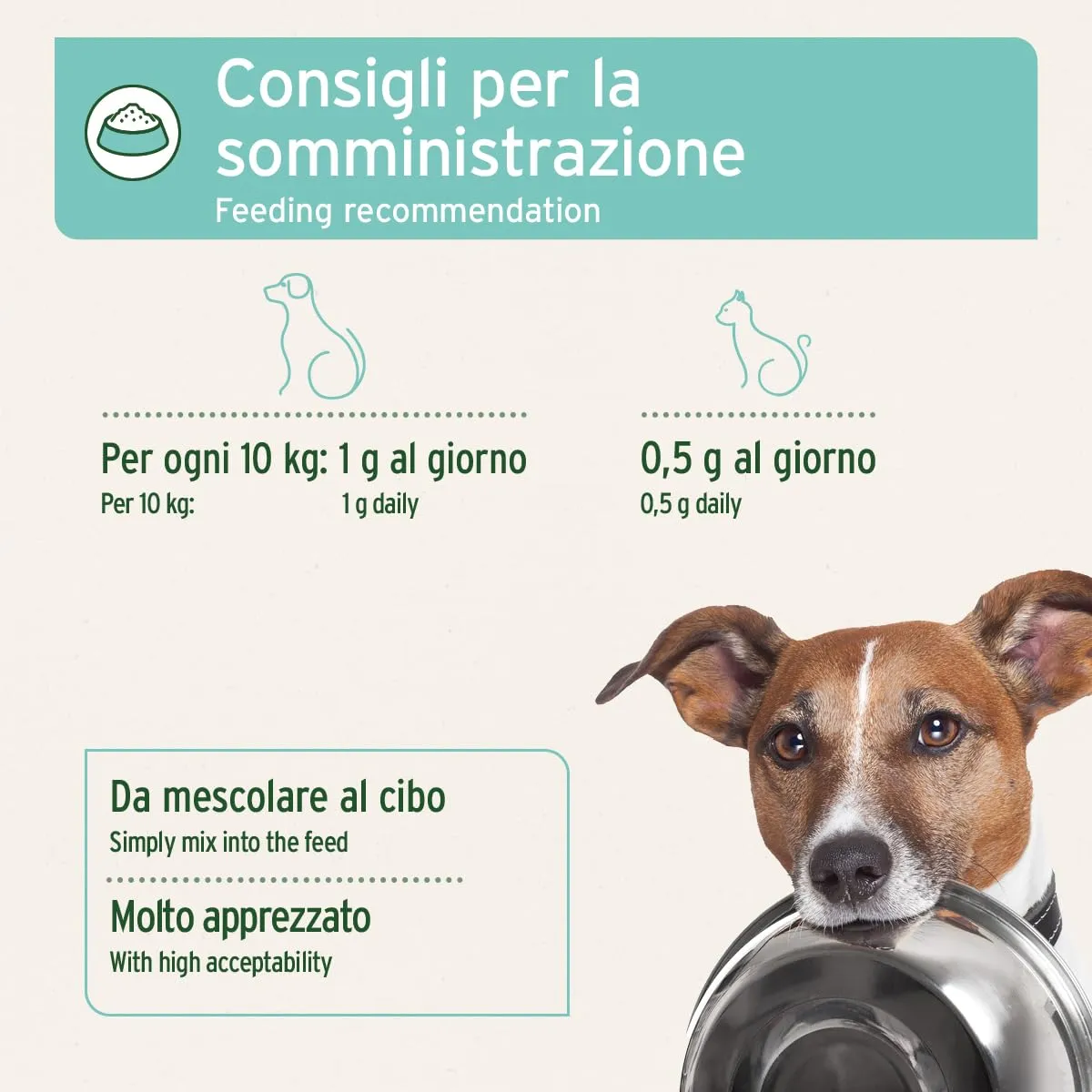 AniForte Denta Clean & Care Tartaro EX, Polvere per Pulizia Denti di Cani e Gatti, 300g - immagine 4
