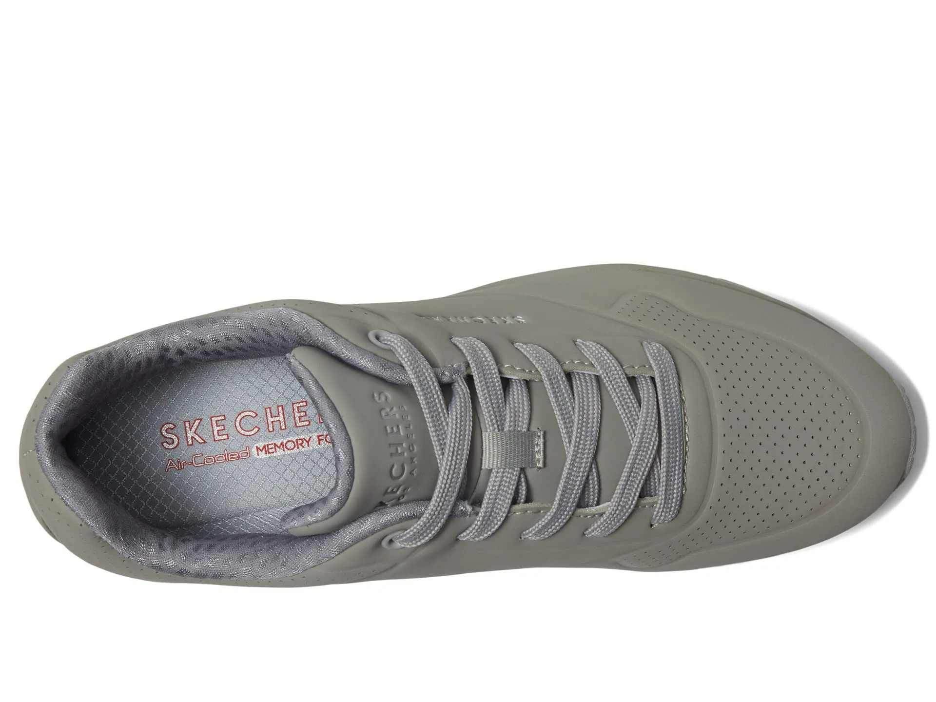 Skechers Uno Stand On Air Scarpe da ginnastica Donna, Gray Durabuck Mesh, 35 EU - immagine 3