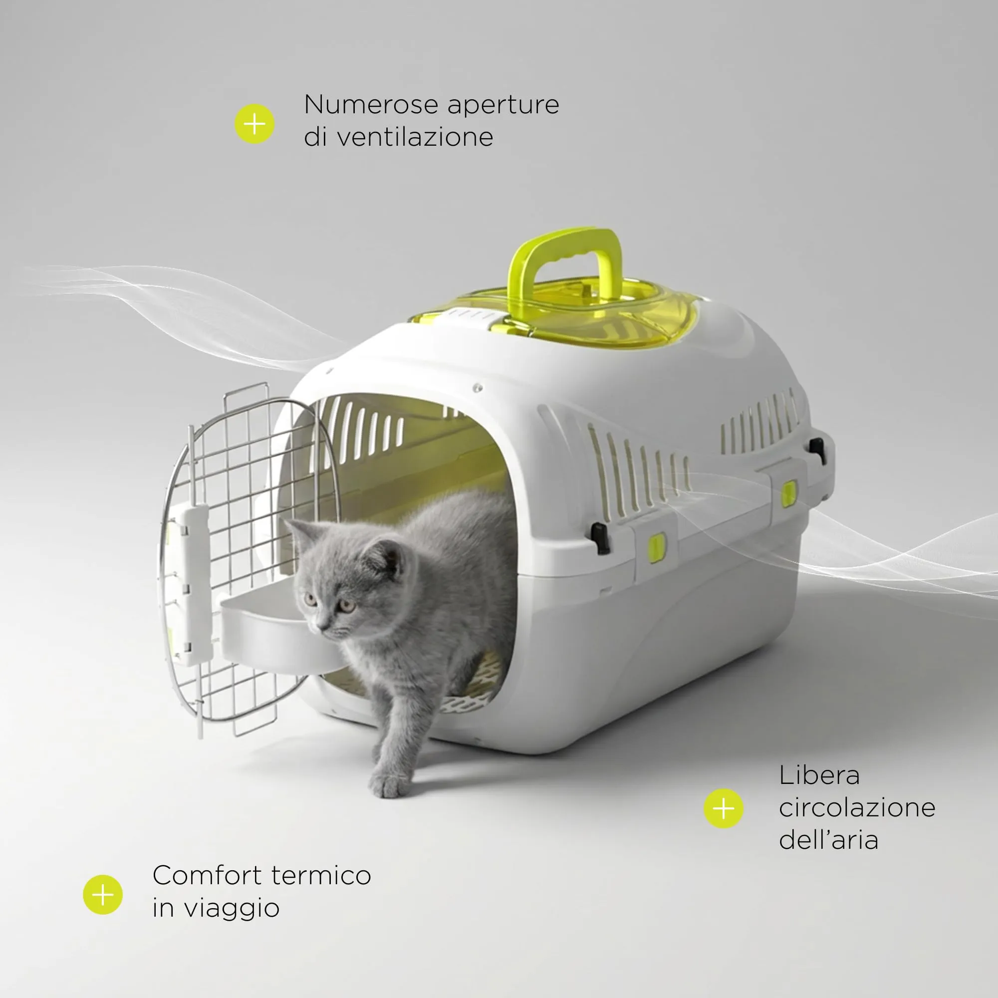 Peluvio Safy Trasportino Rigido per Cani e Gatti fino a 5 kg - immagine 5