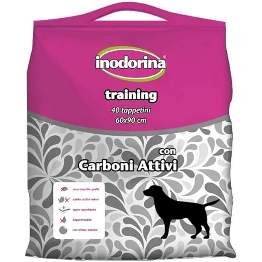 Inodorina Tappetini Igienici per Cani con Carbone Attivo, 60x90 cm, 40 Pezzi - immagine 4