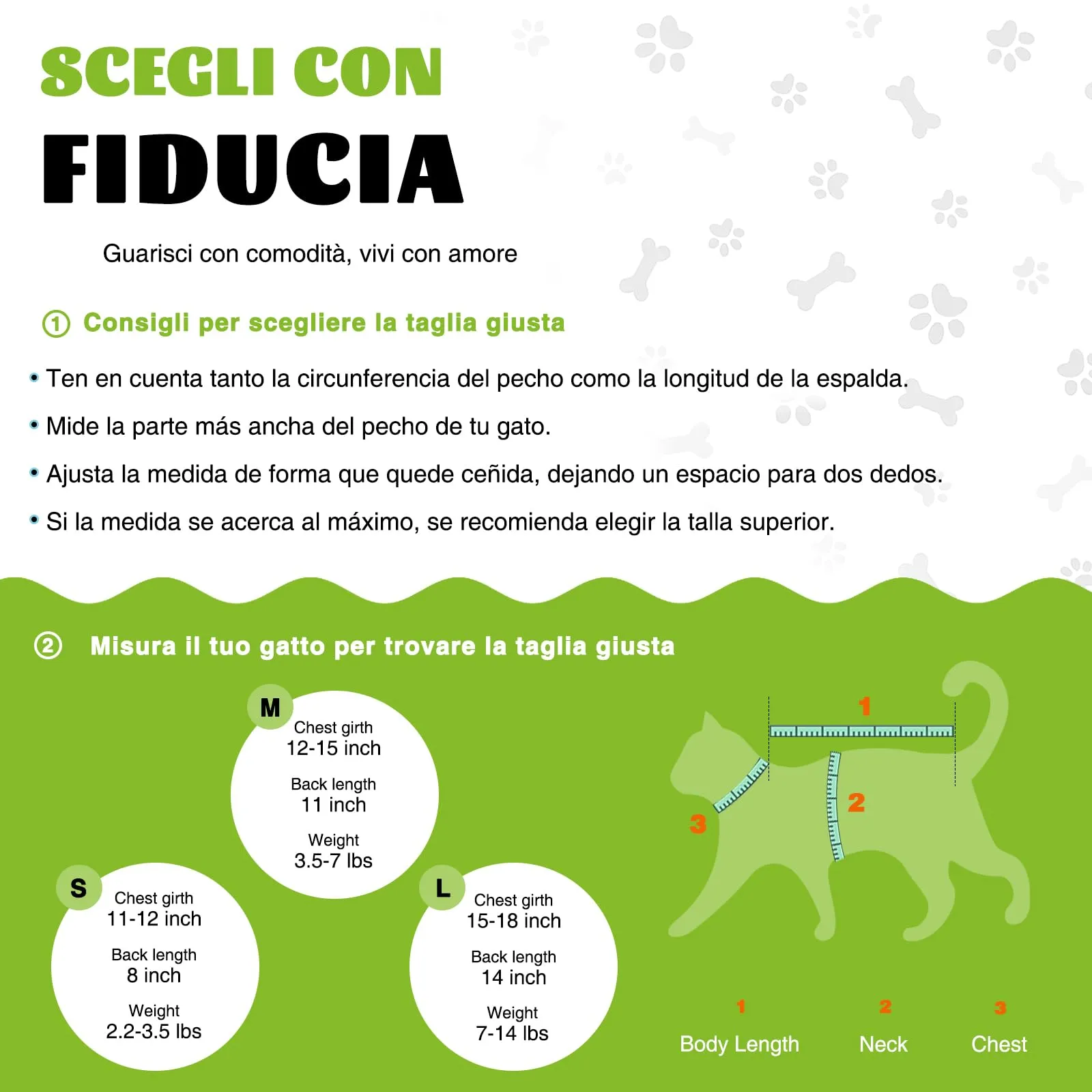 DoggieKit Tuta da Recupero Post-Operatoria per Gatti, Alternativa al Collare Elisabettiano, Taglia L, Dinosauro - immagine 4