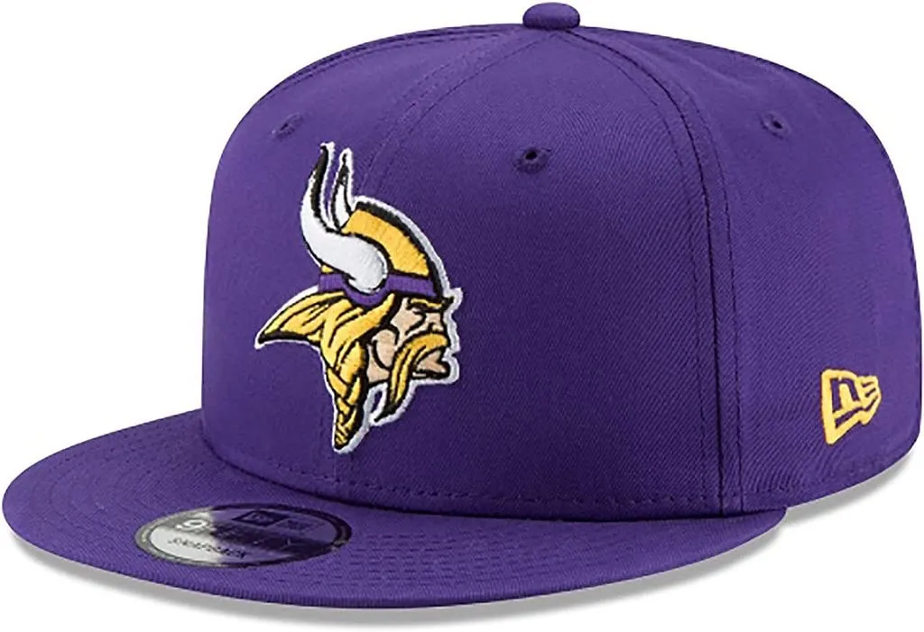 New Era NBA 9Fifty Snapback Cappellino da Uomo, Minnesota Vikings Viola, Taglia Unica - immagine 1