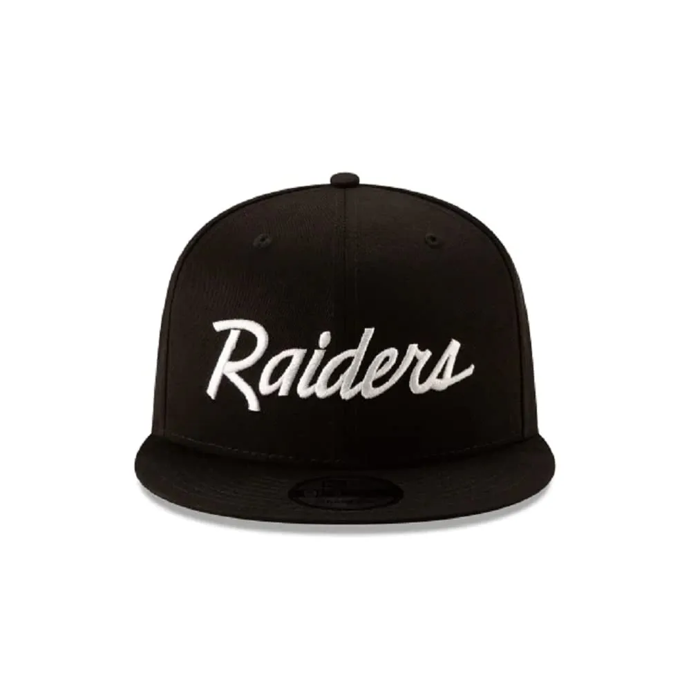 New Era NBA 9Fifty Snapback Las Vegas Raiders Script - Cappellino da Uomo, Taglia Unica - immagine 2