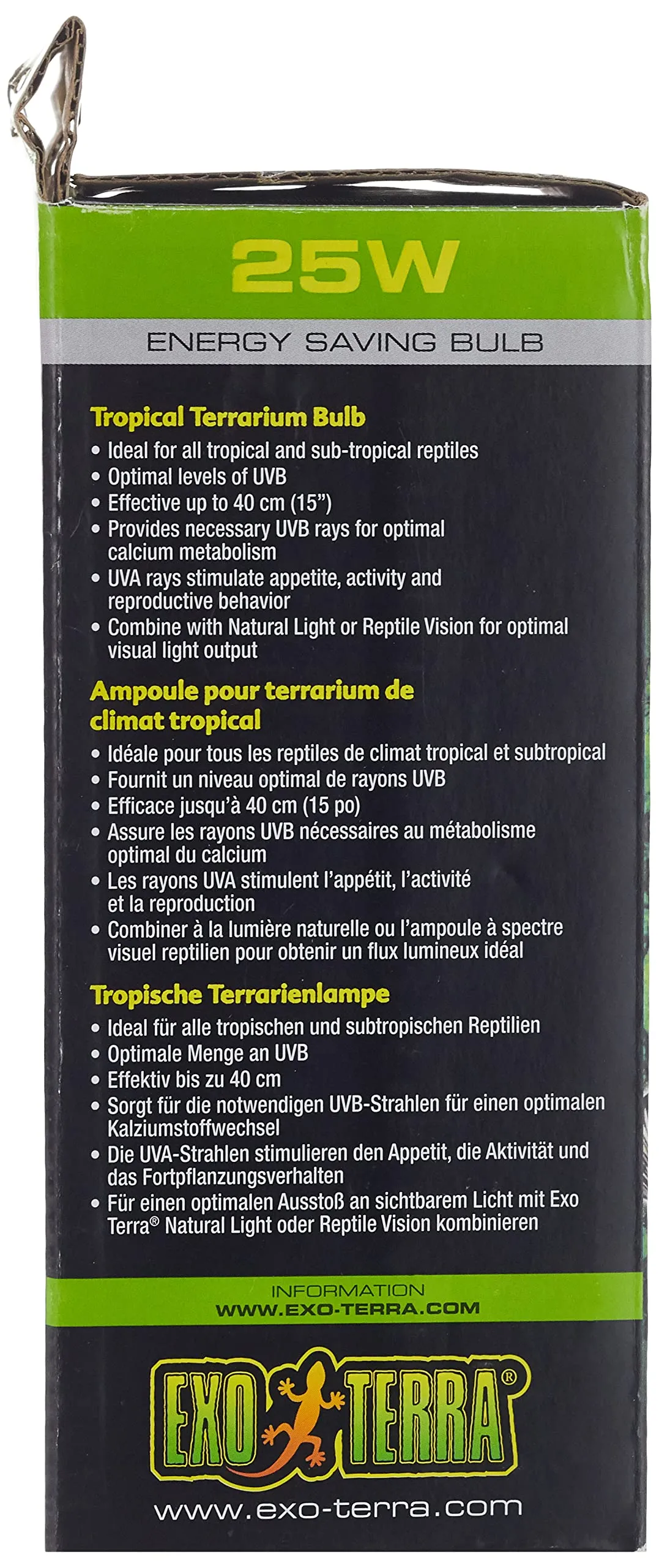 Exo Terra Repti Glo UVB 5.0 25W - immagine 6