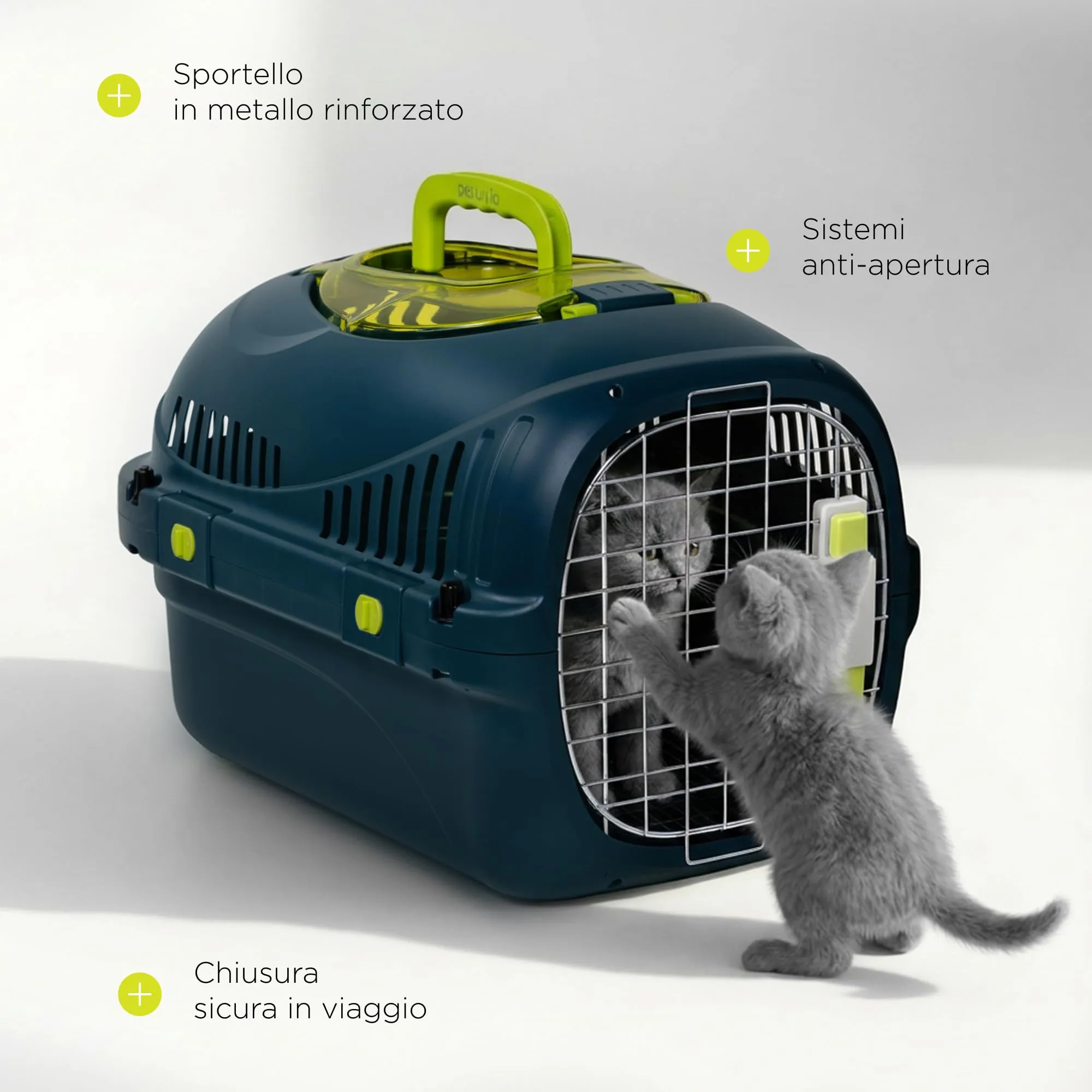Peluvio Safy Trasportino Rigido per Cani e Gatti fino a 5 kg - immagine 4