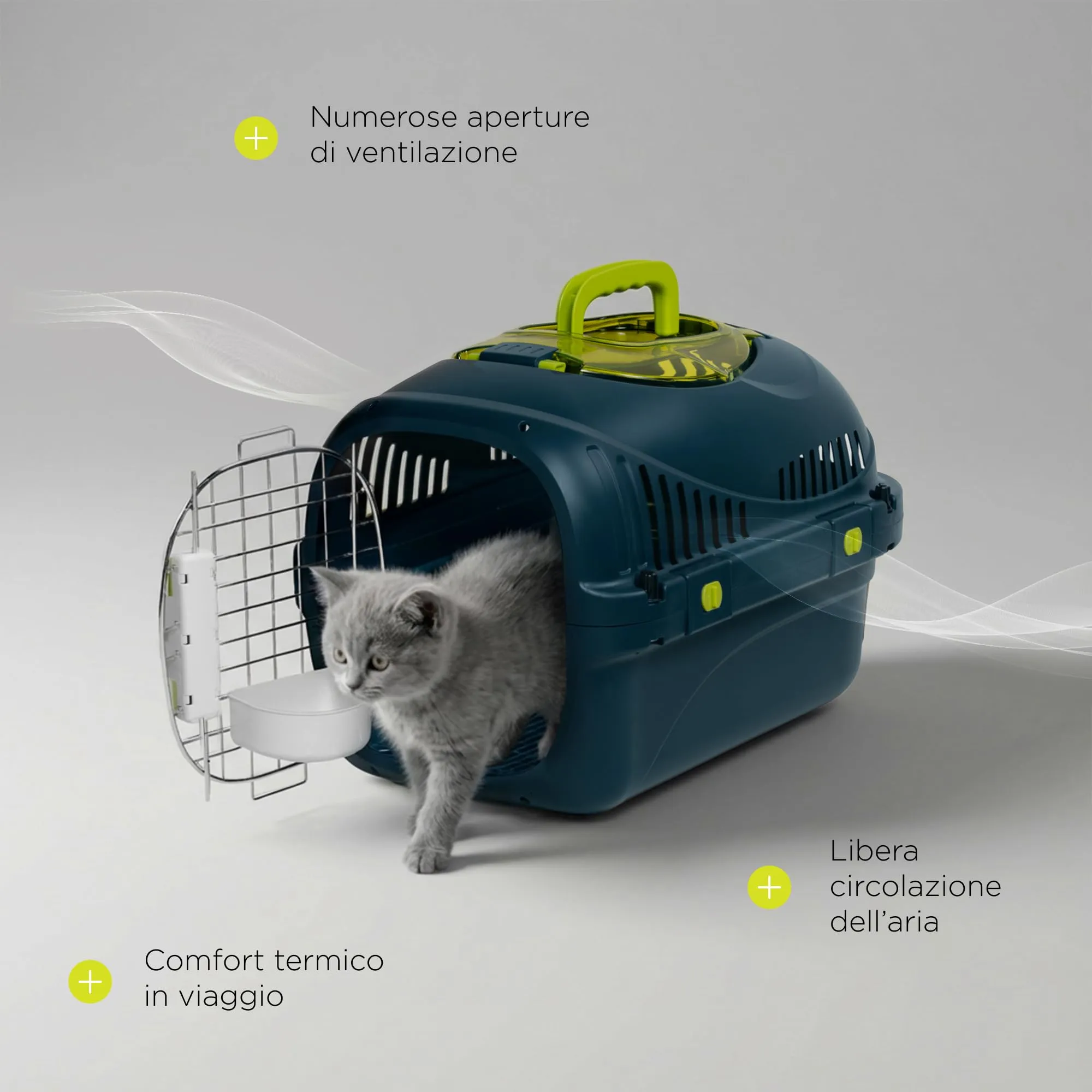 Peluvio Safy Trasportino Rigido per Cani e Gatti fino a 5 kg - immagine 5