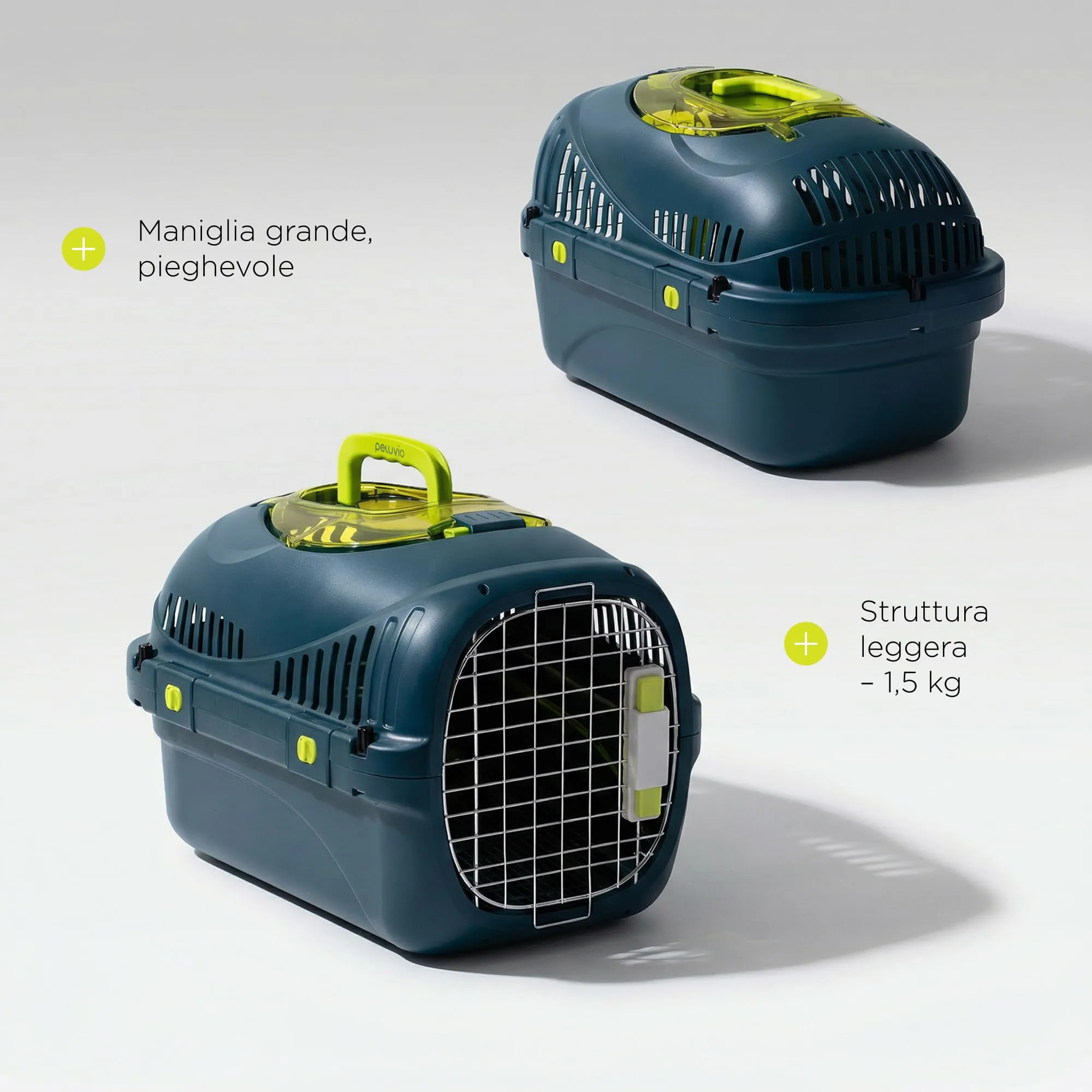 Peluvio Safy Trasportino Rigido per Cani e Gatti fino a 5 kg - immagine 6