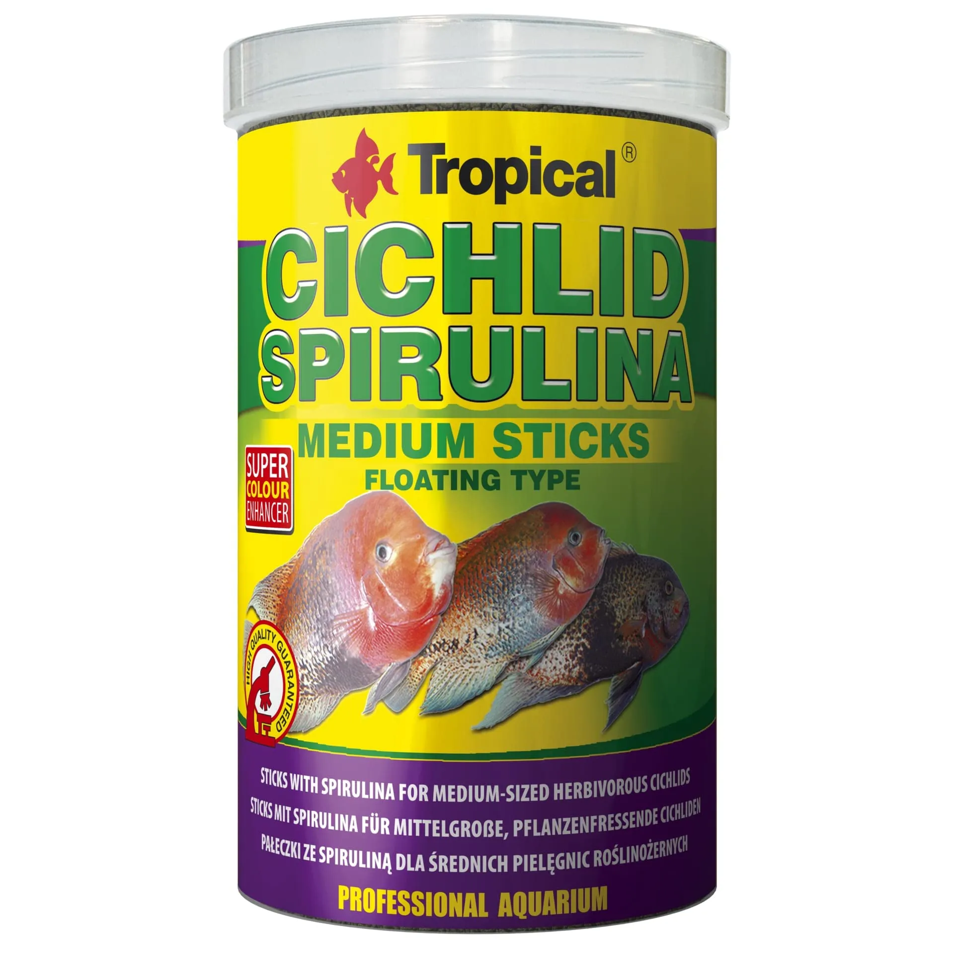 Tropical Cichlid Spirulina Medium Sticks, 360g - immagine 1