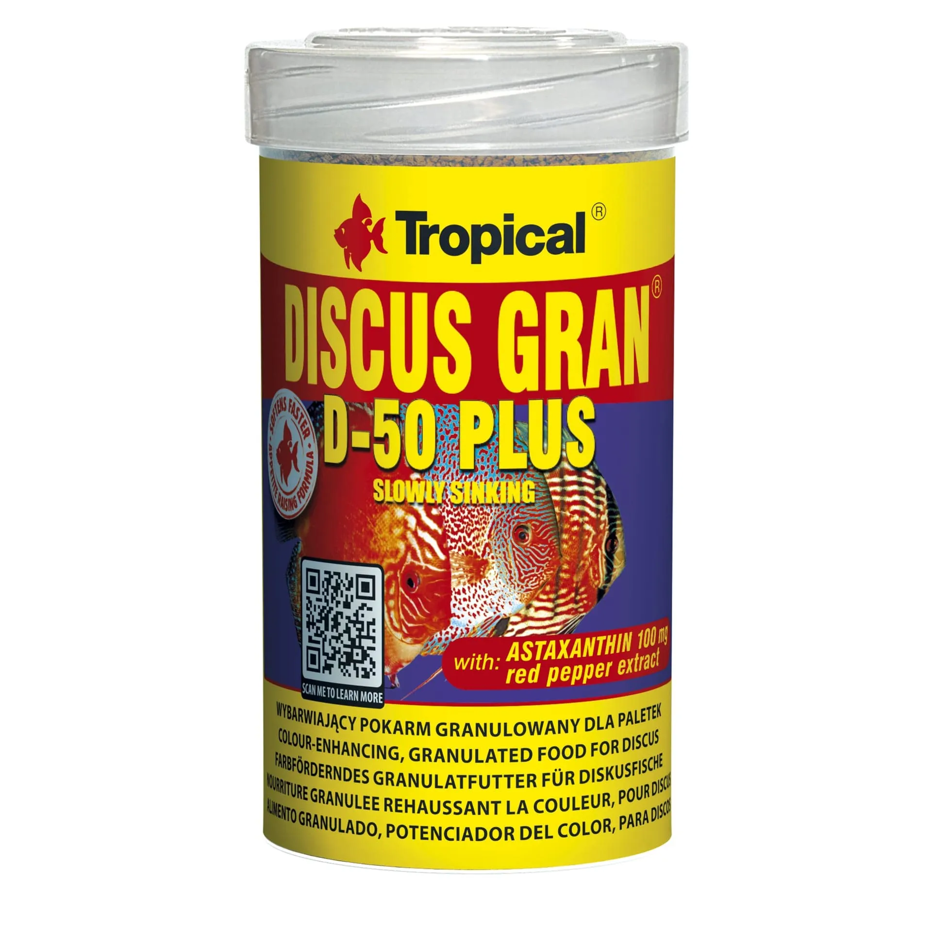 Tropical Discus Gran D-50 Plus 100ml / 44g - immagine 1