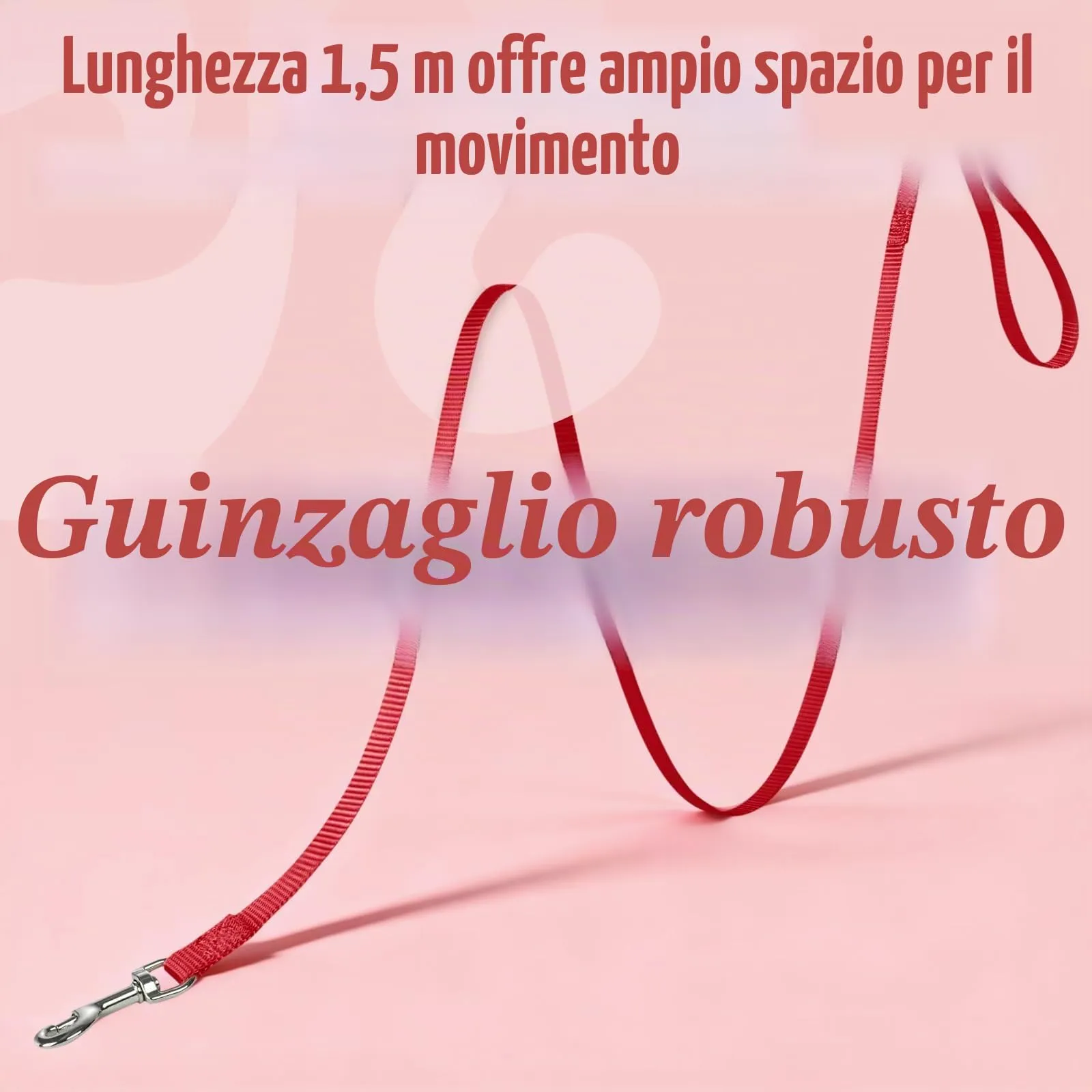 rabbitgoo Pettorina Antifuga e Guinzaglio per Gatti, Ultra-Leggero e Riflettente, S, Rosso - immagine 8