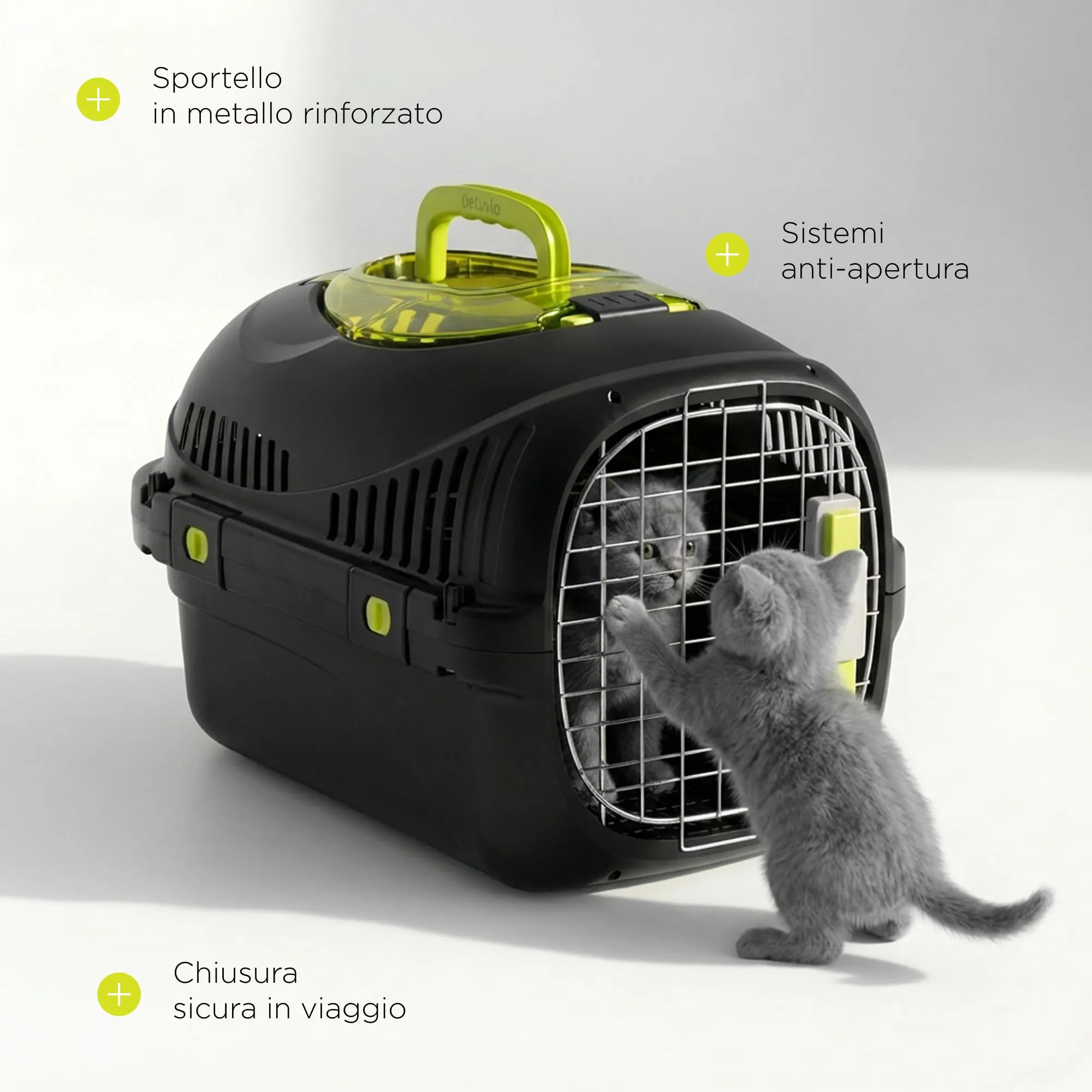 Peluvio Safy Trasportino Rigido per Cani e Gatti fino a 5 kg - immagine 4