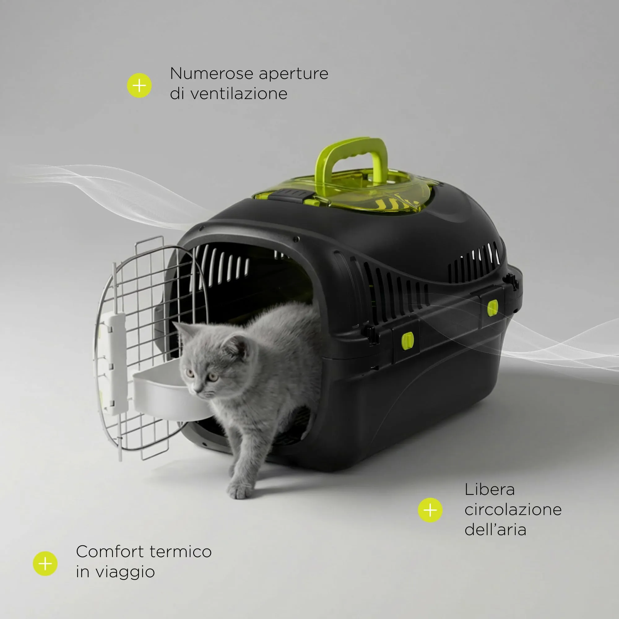 Peluvio Safy Trasportino Rigido per Cani e Gatti fino a 5 kg - immagine 5