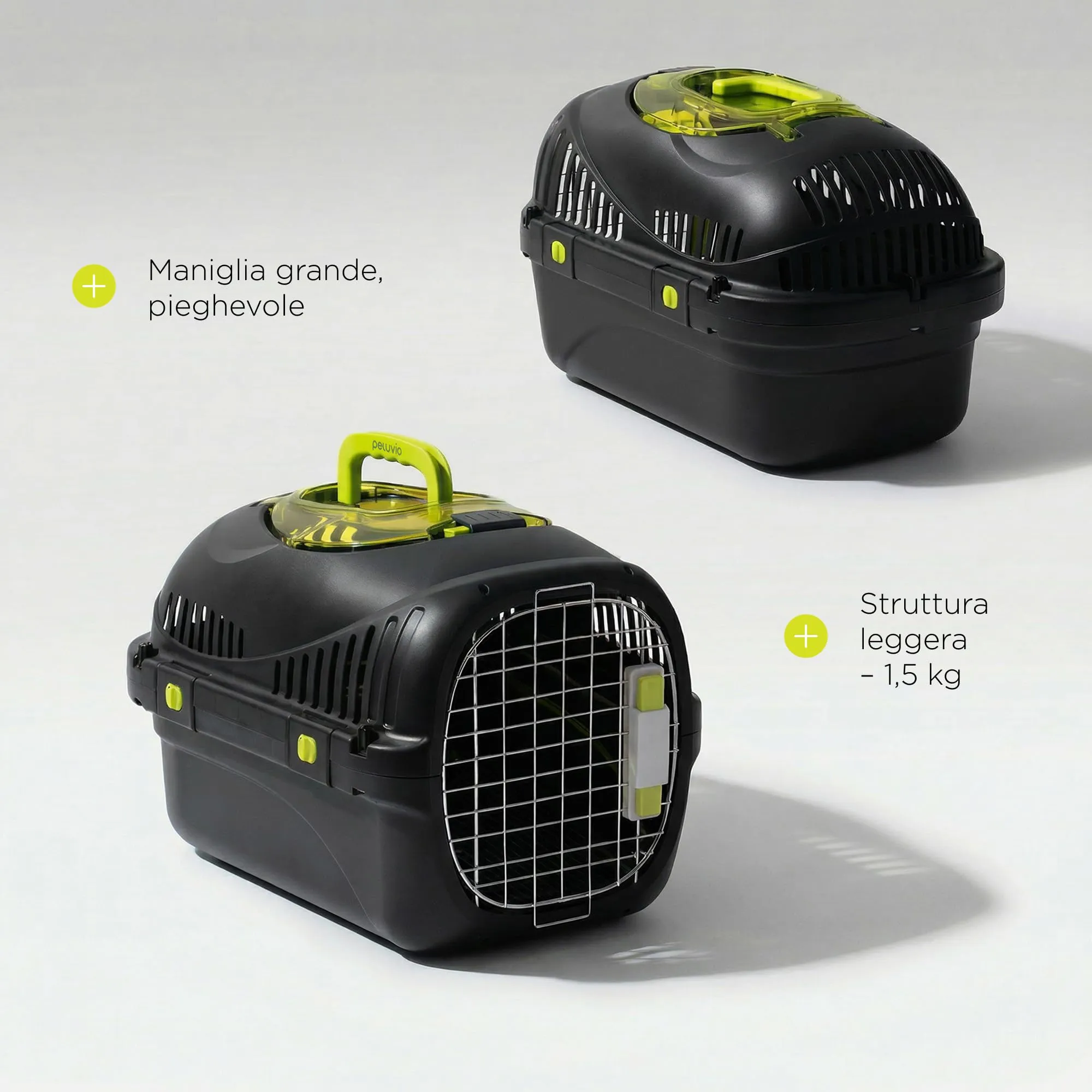 Peluvio Safy Trasportino Rigido per Cani e Gatti fino a 5 kg - immagine 6