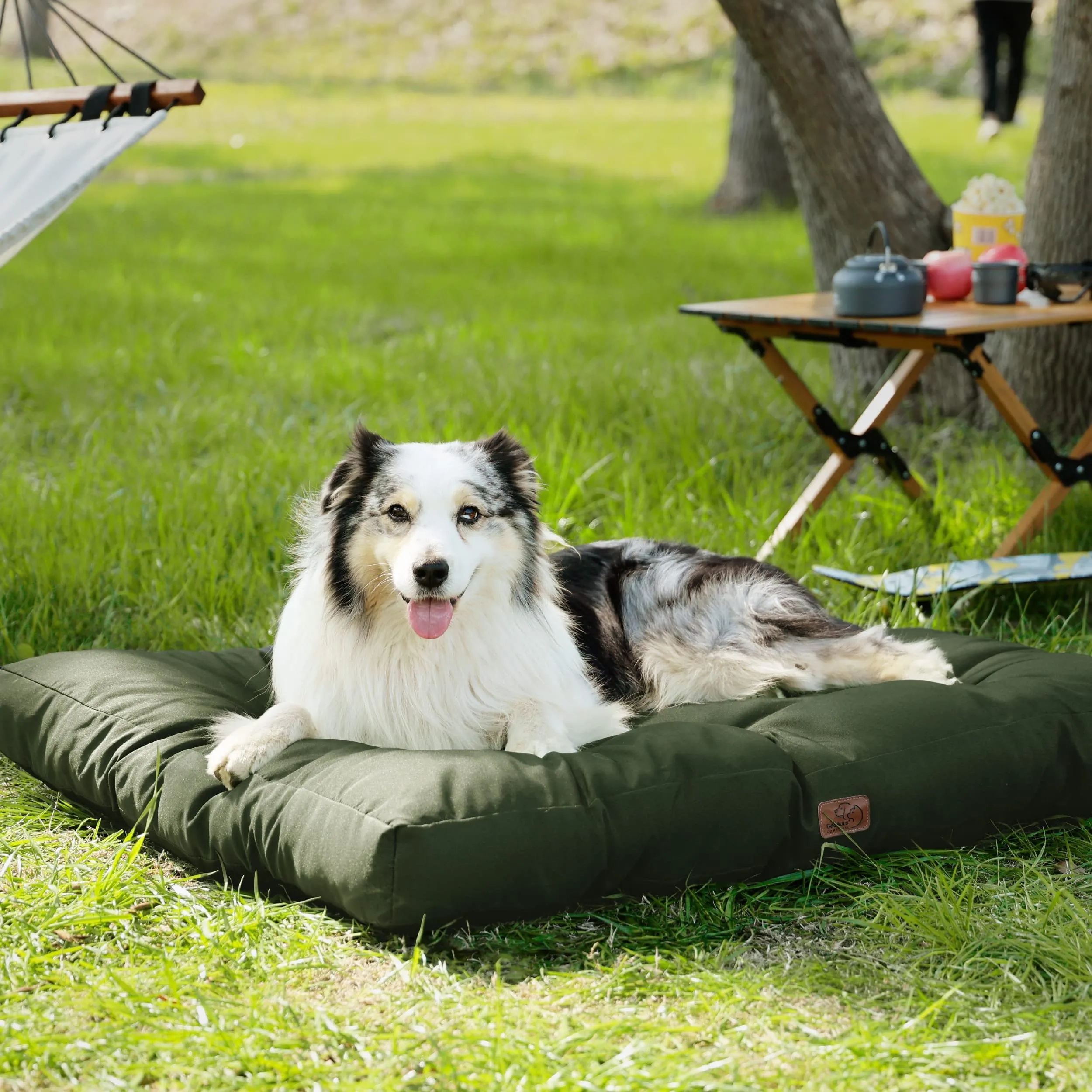Bedsure Materasso Cani Lavabile, 91x68 cm, Verde - immagine 8