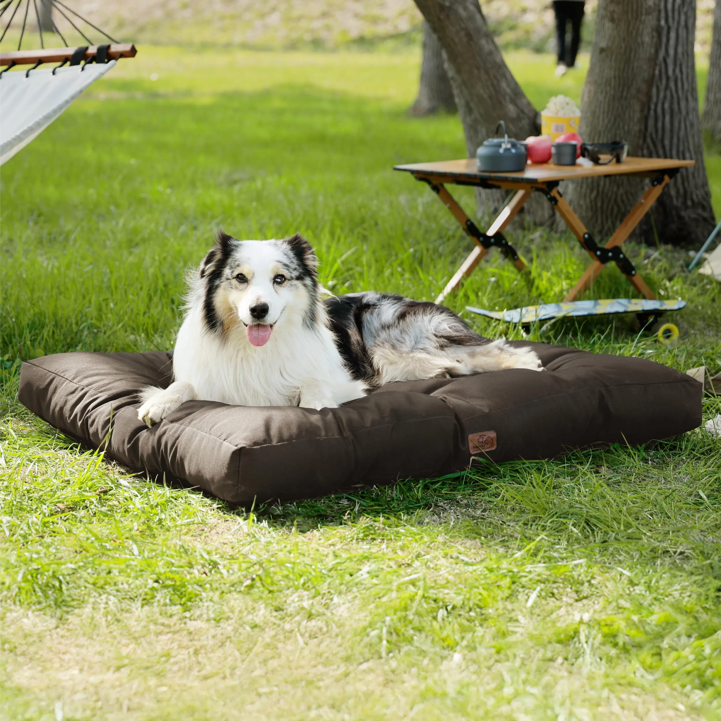 Bedsure Materasso Cani Lavabile, 120x90 cm, Marrone - immagine 7