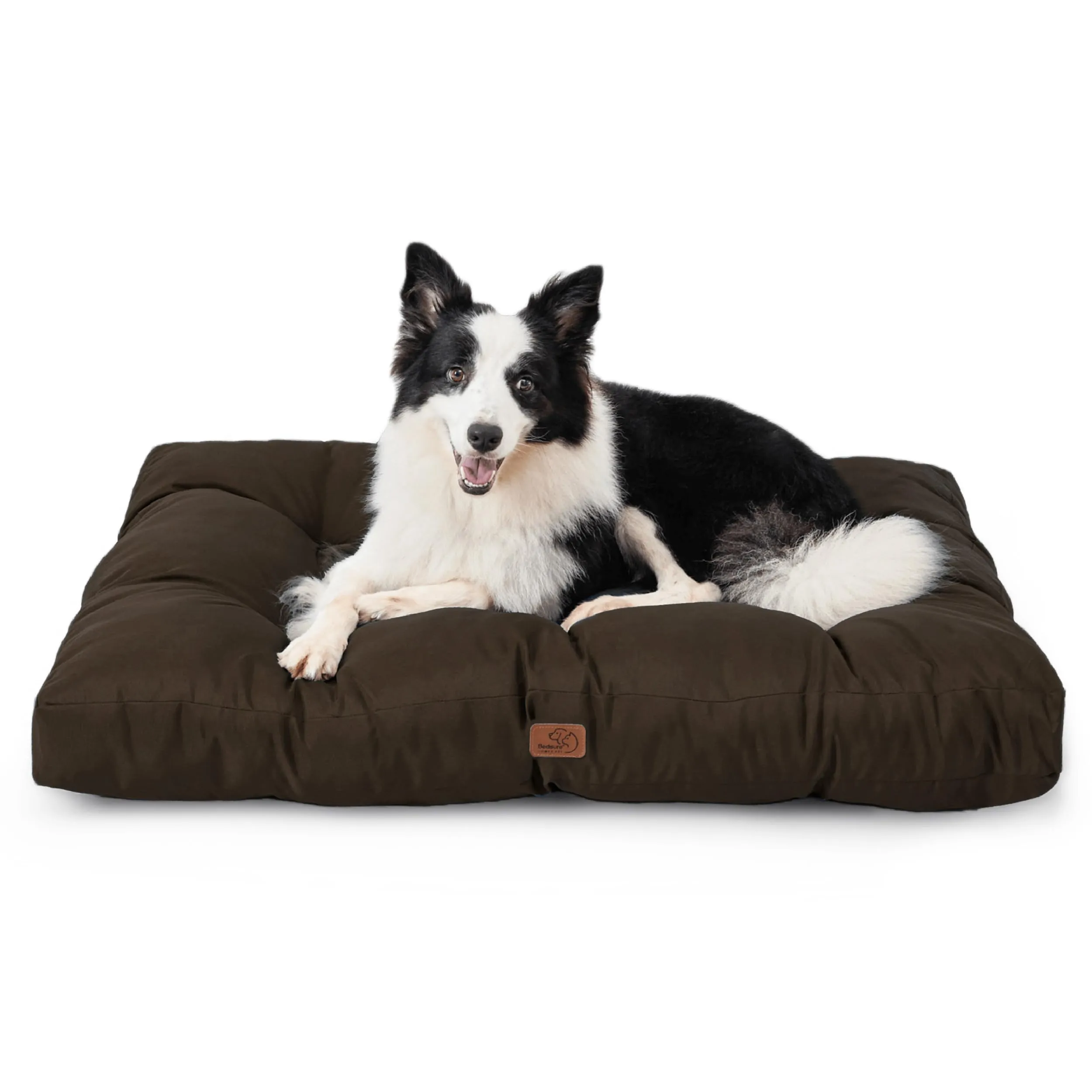 Bedsure Materasso Cani Lavabile, 91x68 cm, Marrone - immagine 1
