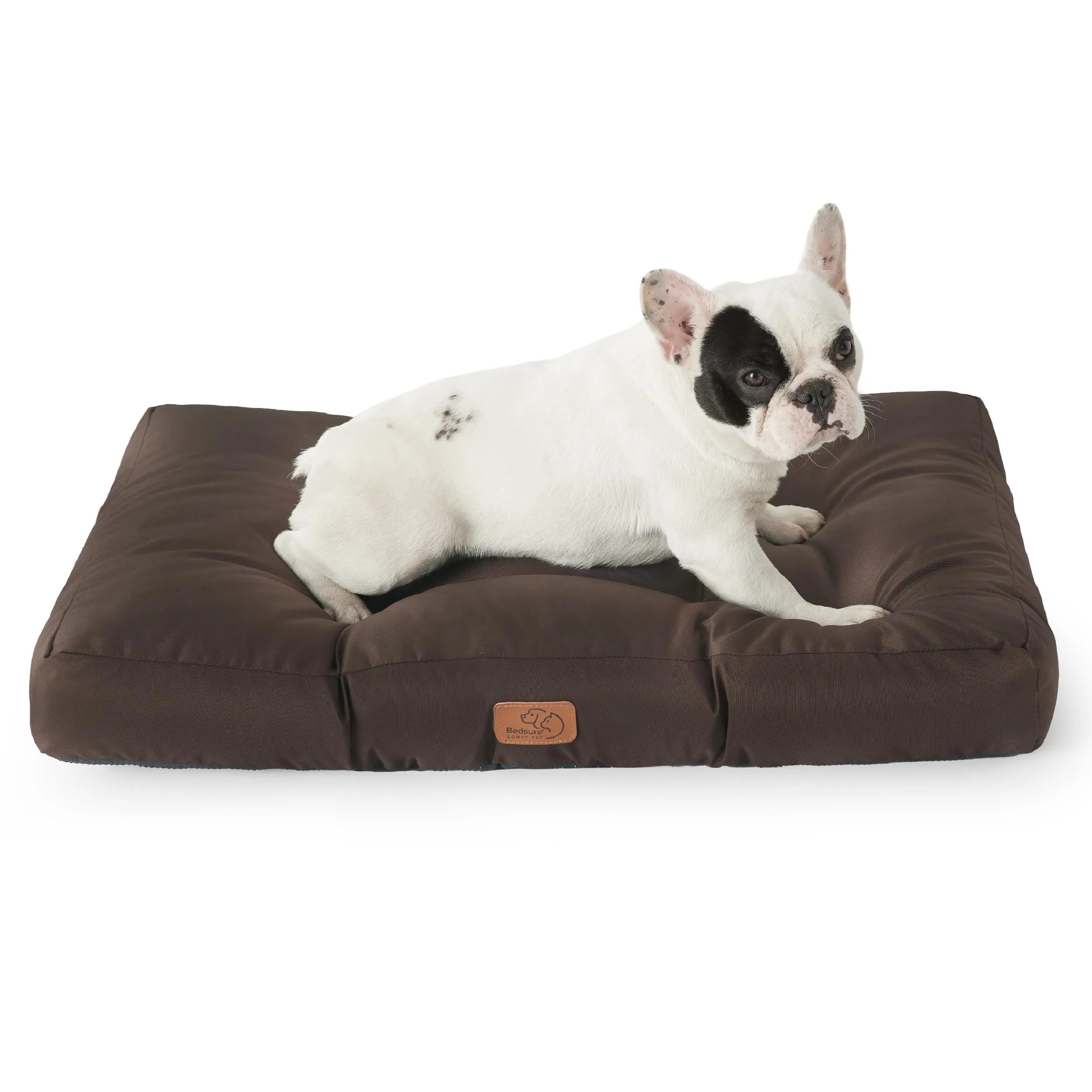 Bedsure Materasso per Cani Lavabile, 76x50 cm, Marrone - immagine 1