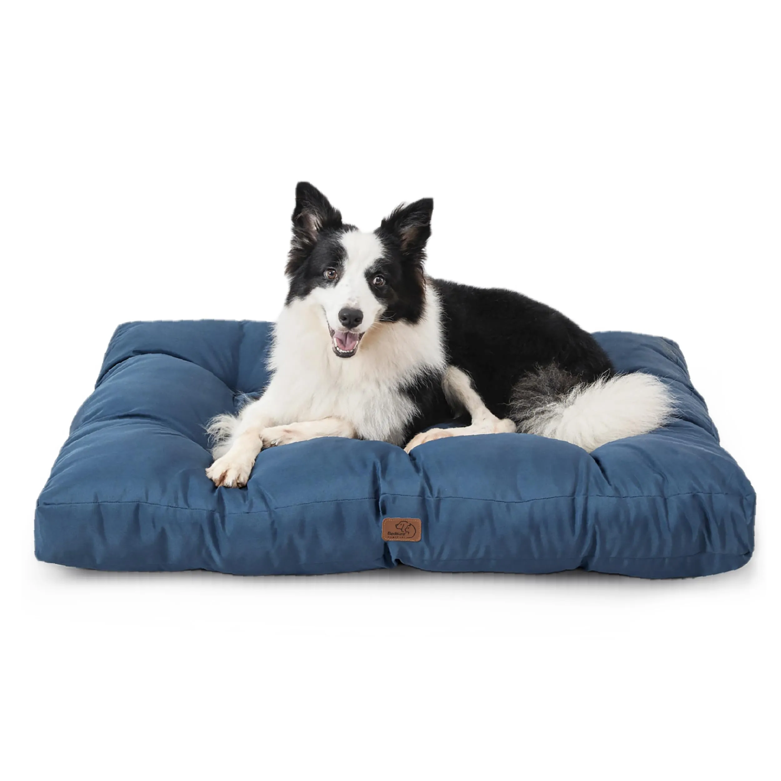 Bedsure Materasso Cani Lavabile, 91x68 cm, Blu Tibetano - immagine 1