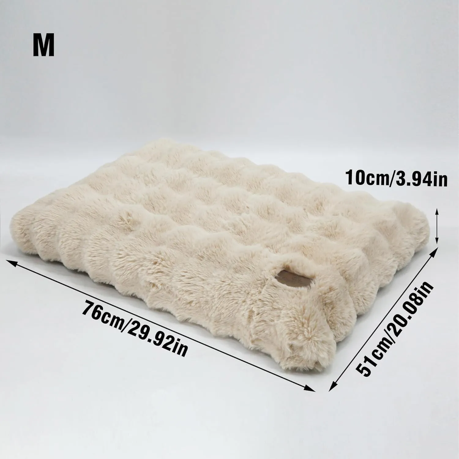 BingoPaw Cuccia Cane Interno, 76x51x10cm, Beige - immagine 2