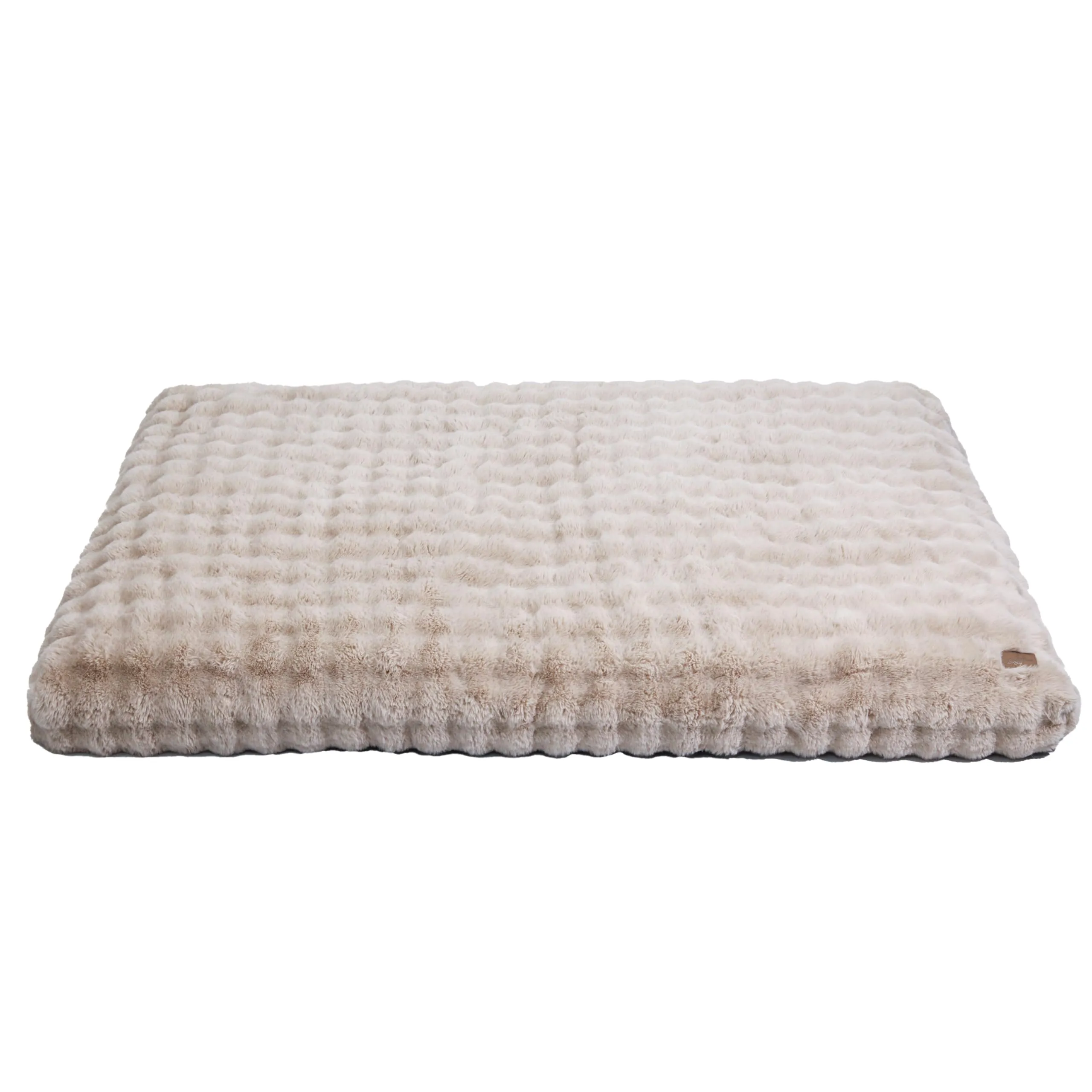 BingoPaw Cuccia per Cani 4XL, 200x130x18 cm, Sfoderabile e Lavabile, Beige - immagine 1