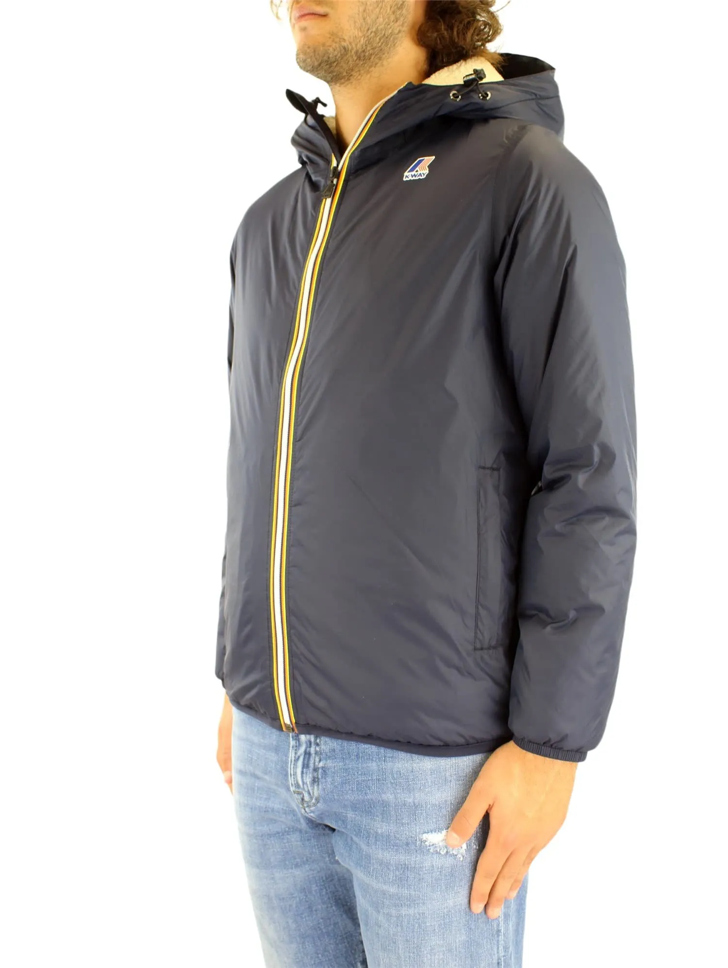 K-Way Le Vrai 3.0 Claude Orsetto Blu - XXL - immagine 2