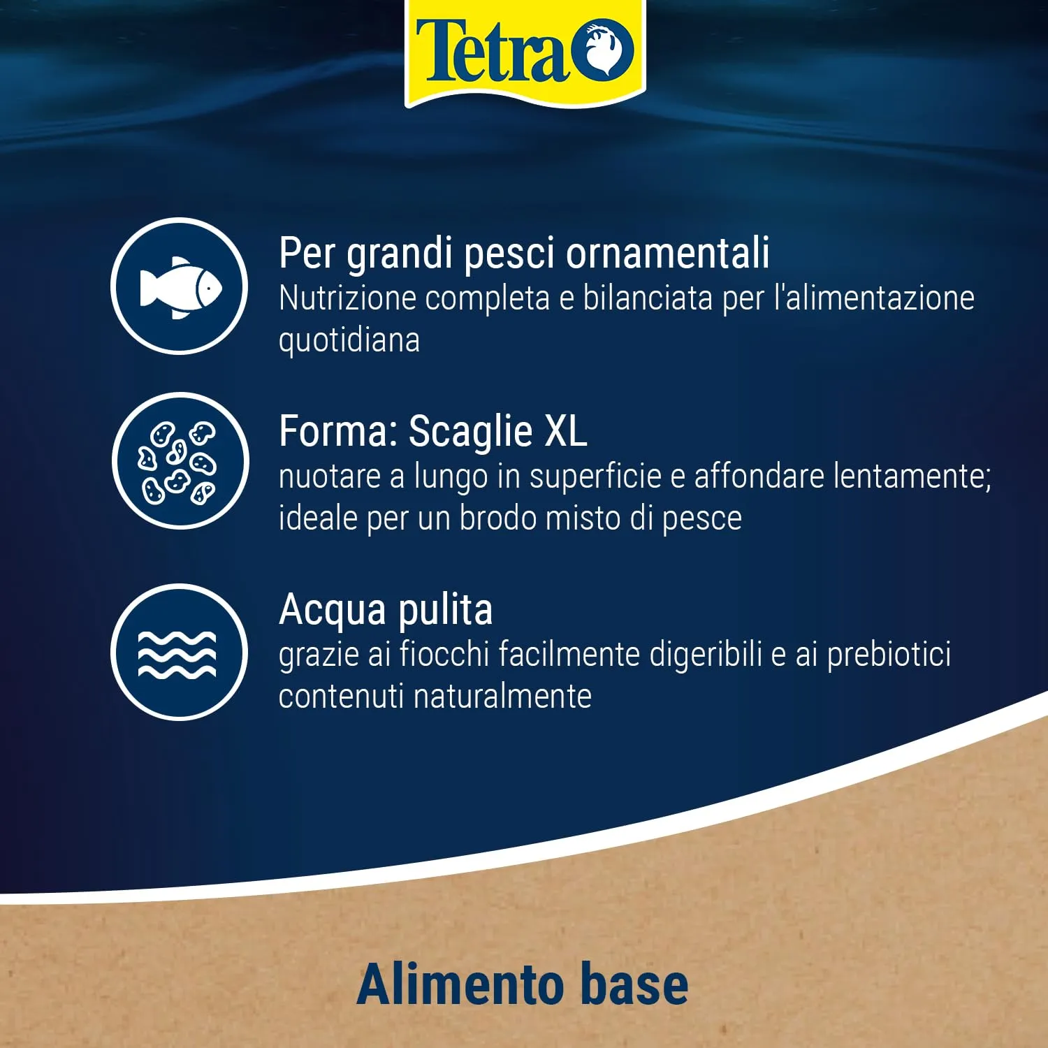 Tetra TetraMin XL Flakes for Large Ornamental Fish, 500 ml - immagine 5