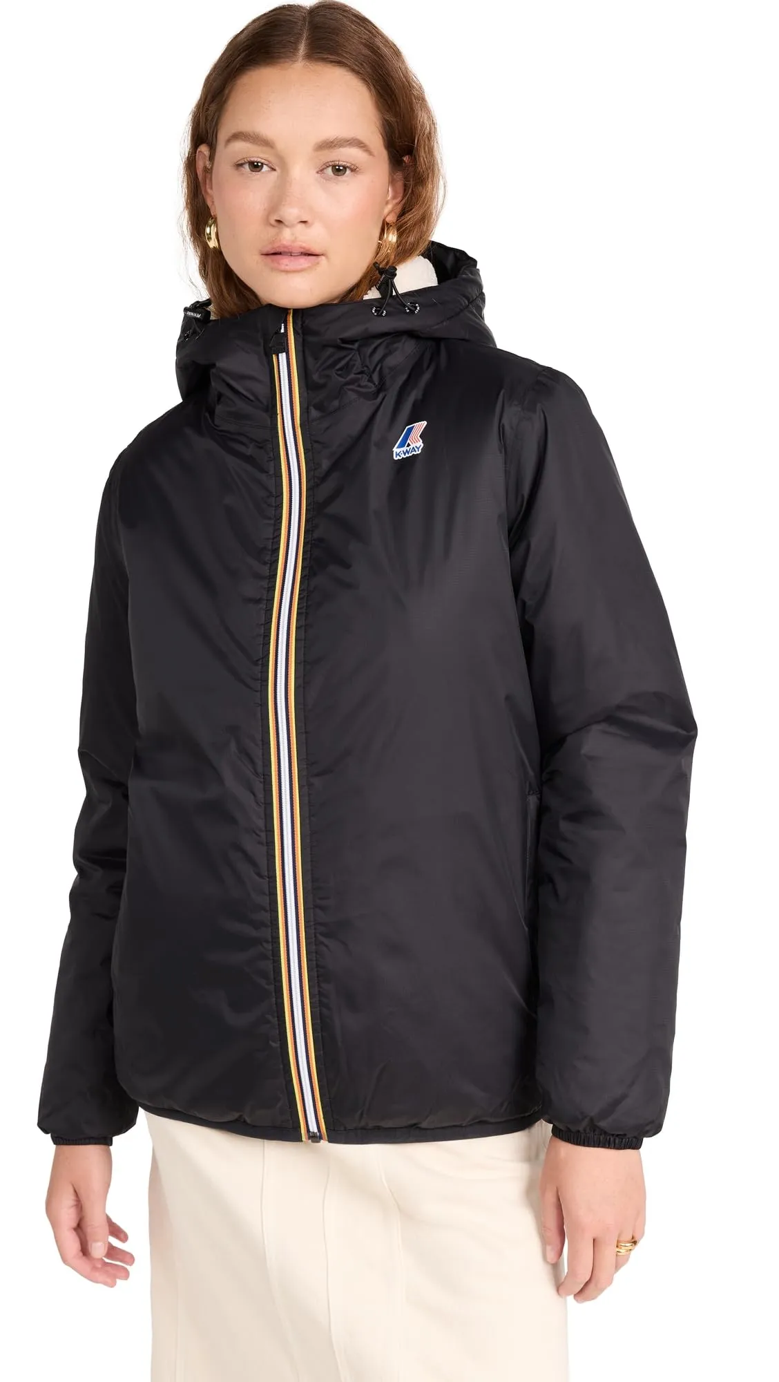K-Way Le Vrai 3.0 Claude Orsetto Unisex Black Pure - XS - immagine 1