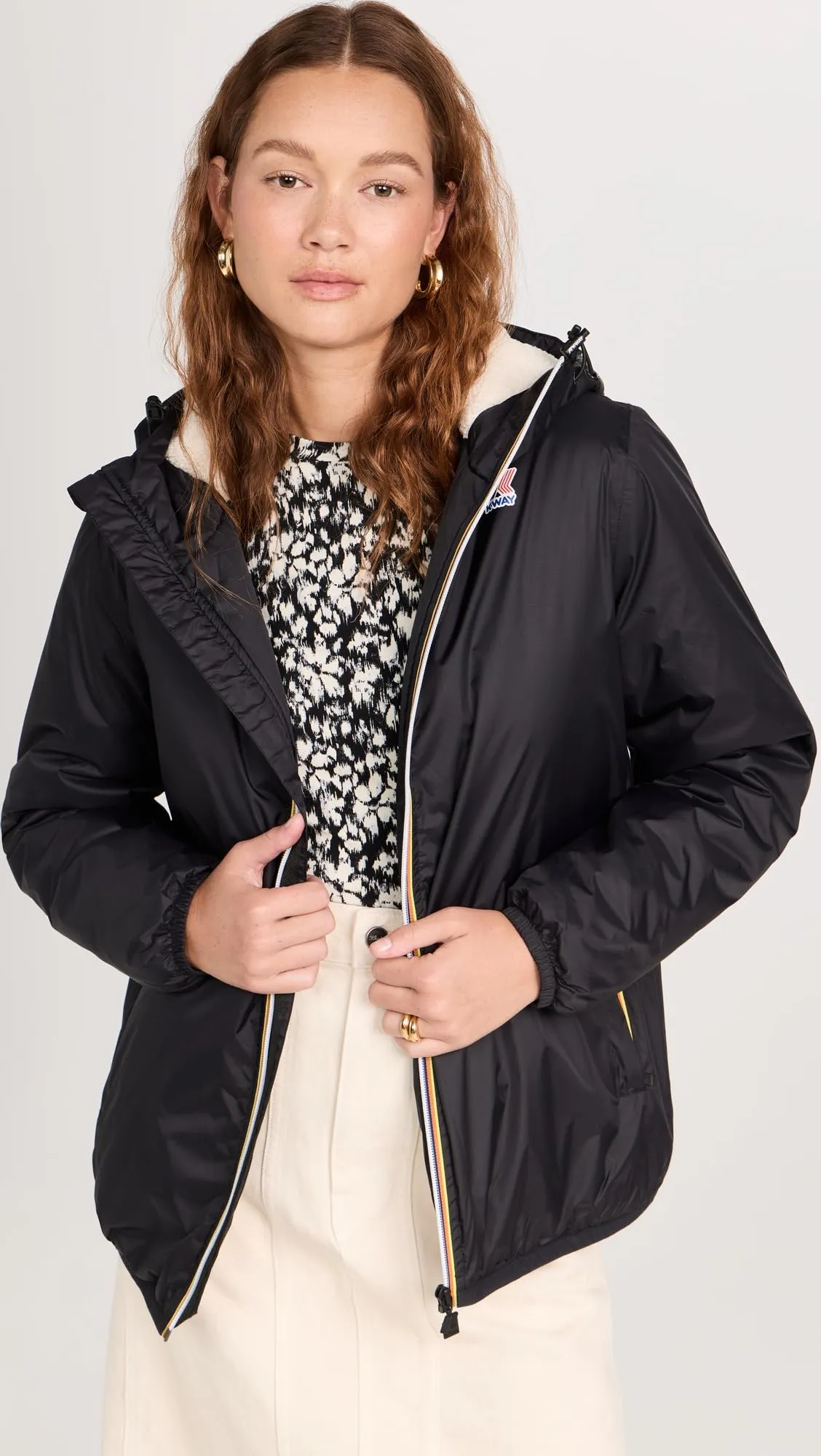 K-Way Le Vrai 3.0 Claude Orsetto Unisex Black Pure - XS - immagine 2
