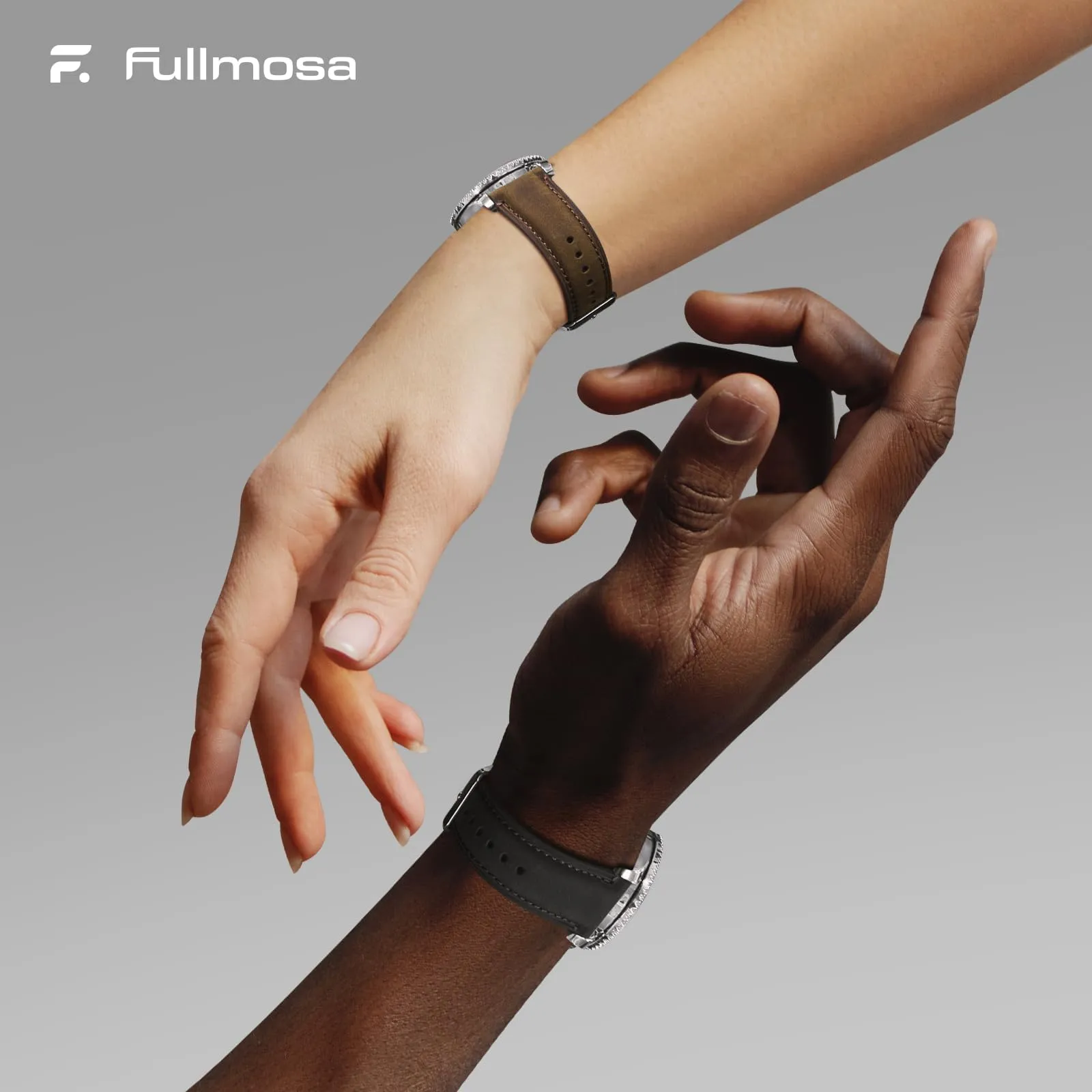 Fullmosa Cinturino in Pelle per Orologio 22mm Sgancio Rapido - immagine 5