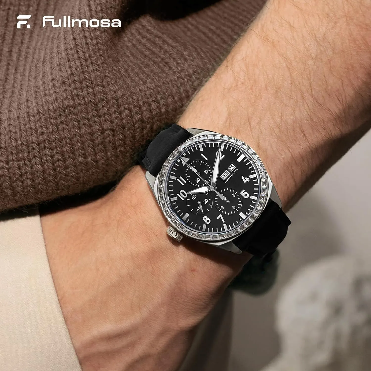 Fullmosa Cinturino in Pelle Vera 22mm con Sgancio Rapido - immagine 6