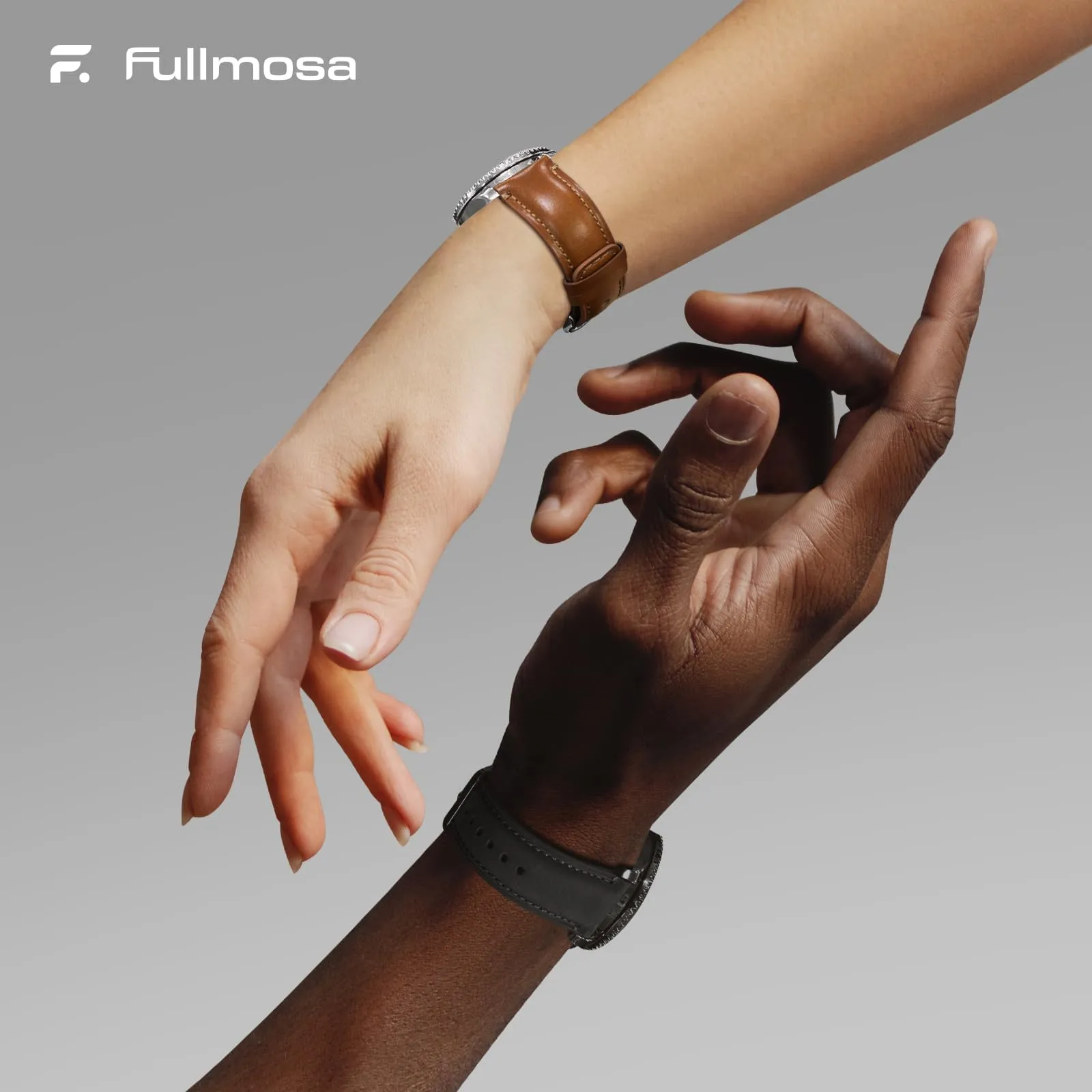 Fullmosa Cinturino in Pelle 24mm con Sgancio Rapido per Orologio e Smartwatch - immagine 5