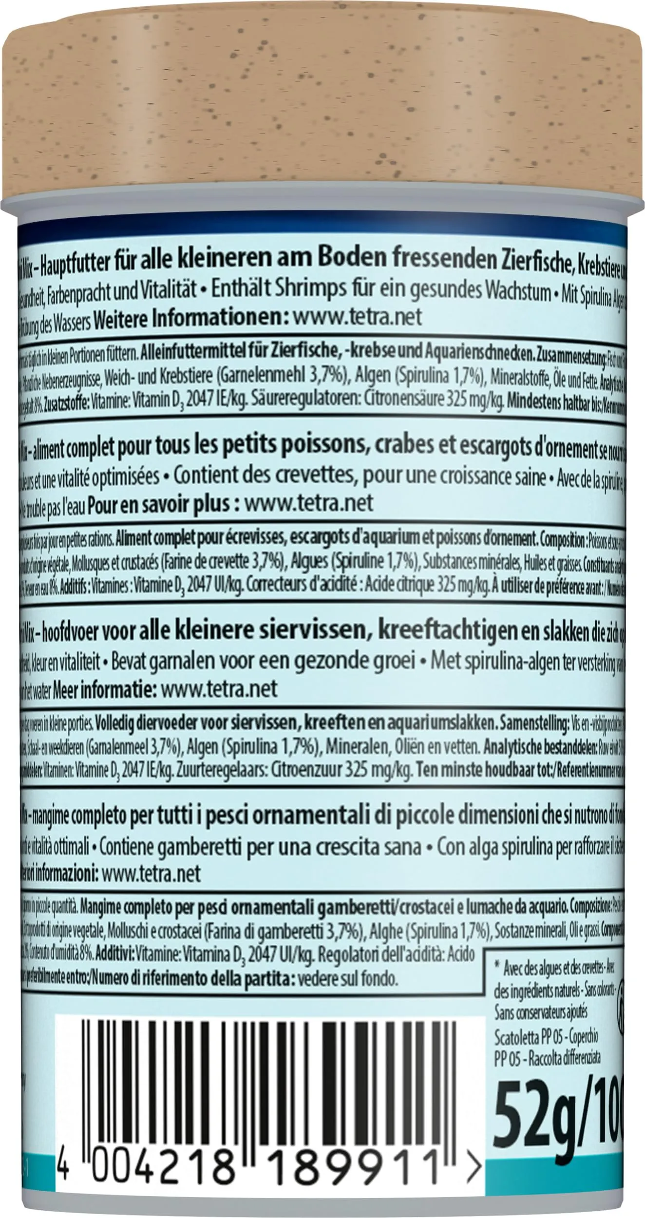 Tetra Wafer Mini Mix, 100 ml - immagine 10