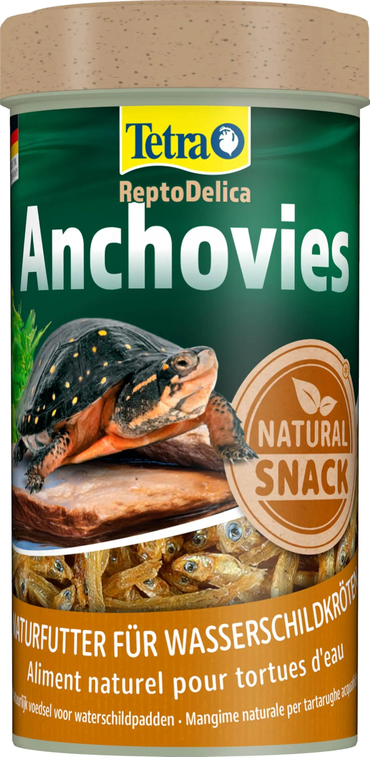 Tetra ReptoDelica Acciughe Turtle Food, 32 g - immagine 1