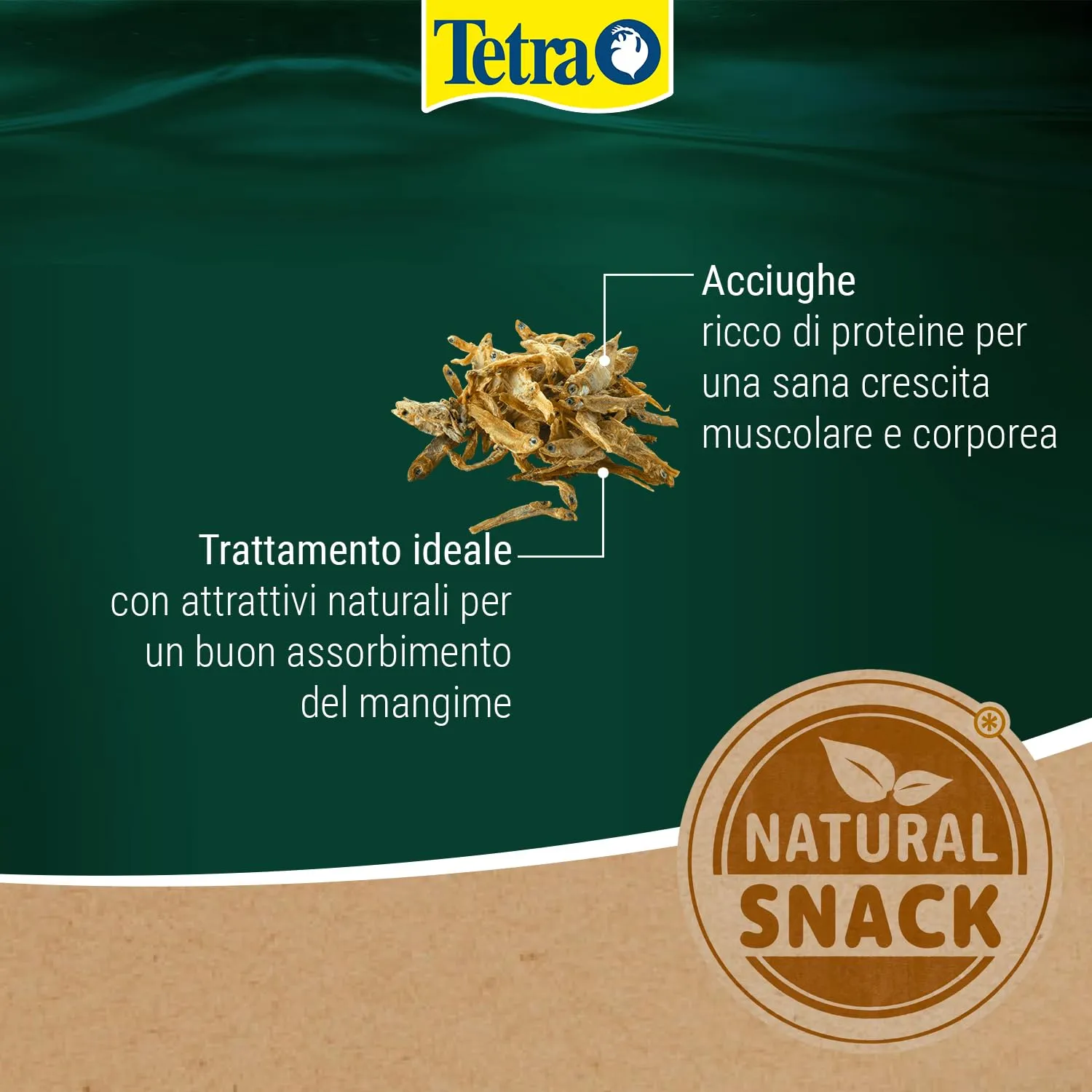 Tetra ReptoDelica Acciughe Turtle Food, 32 g - immagine 3