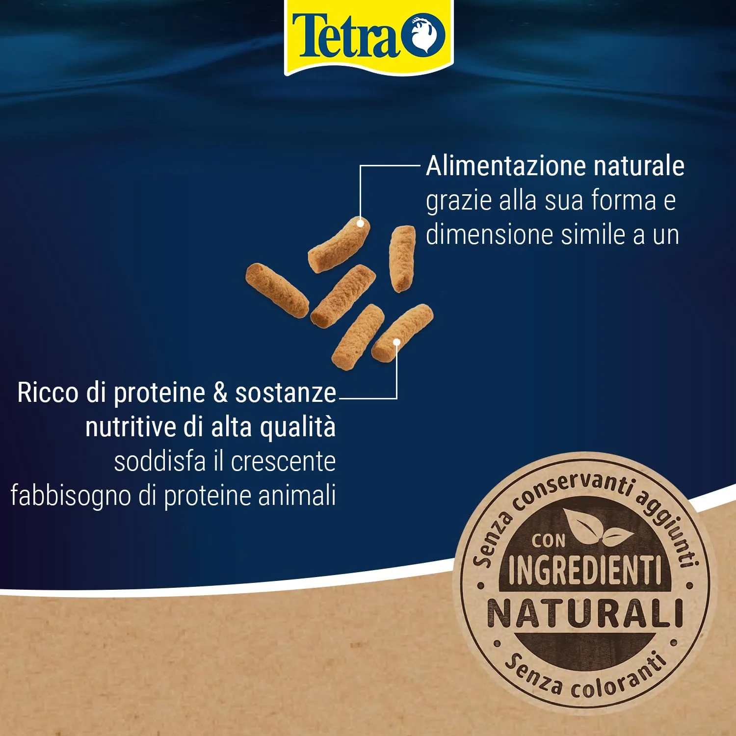 Tetra Cichlid Sticks Mangime per Ciclidi e Pesci Ornamentali Grandi, Bastoncini Galleggianti, 500 ml - immagine 4