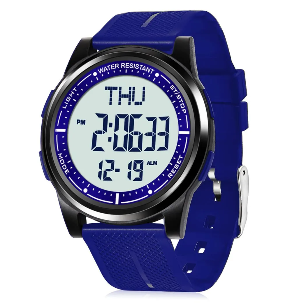 WIFORT Orologio Digitale da Polso Sportivo Impermeabile 5ATM AW02 Unisex - immagine 1