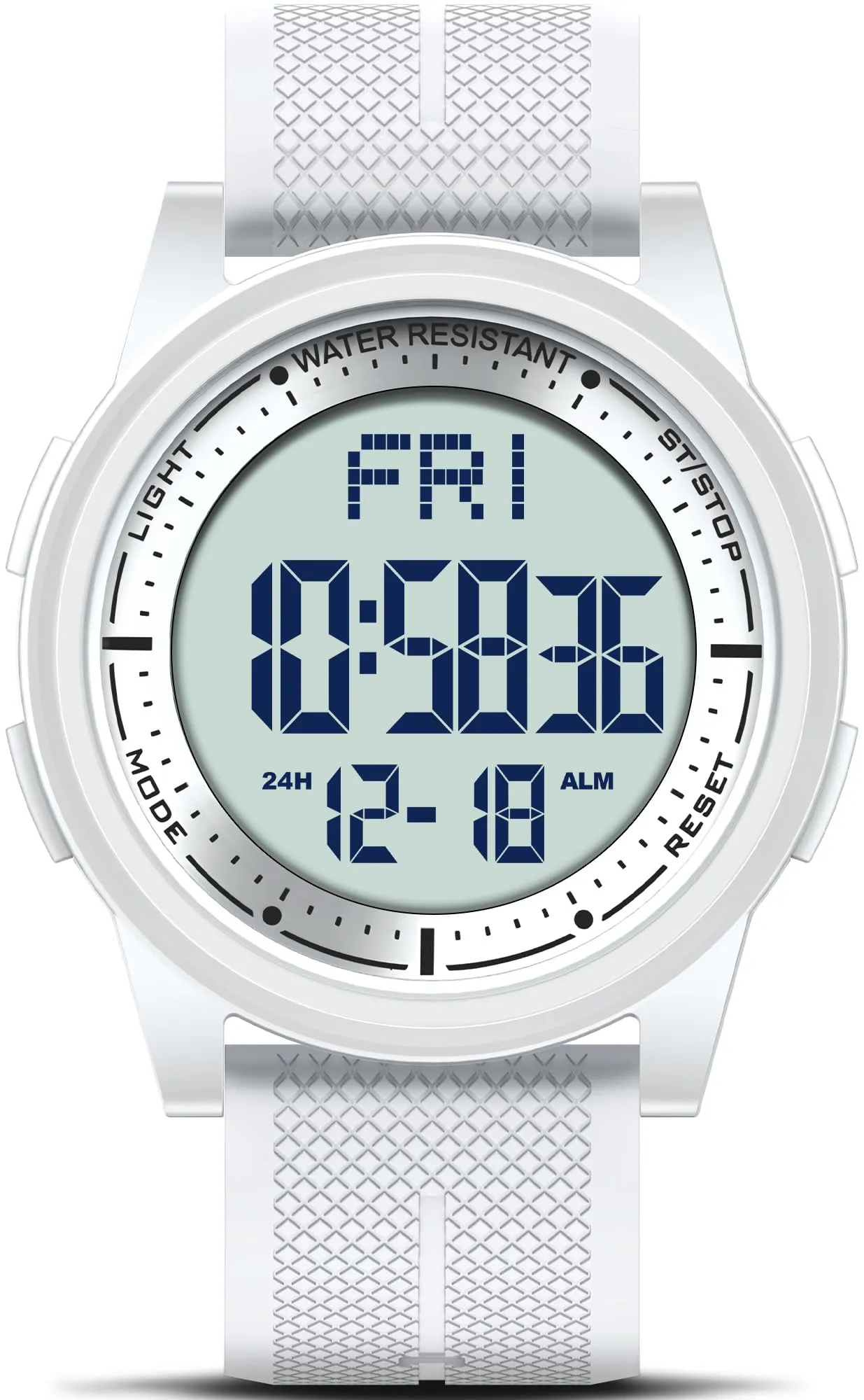 WIFORT Orologio Digitale Sportivo Impermeabile 5ATM Unisex AW02 - immagine 1